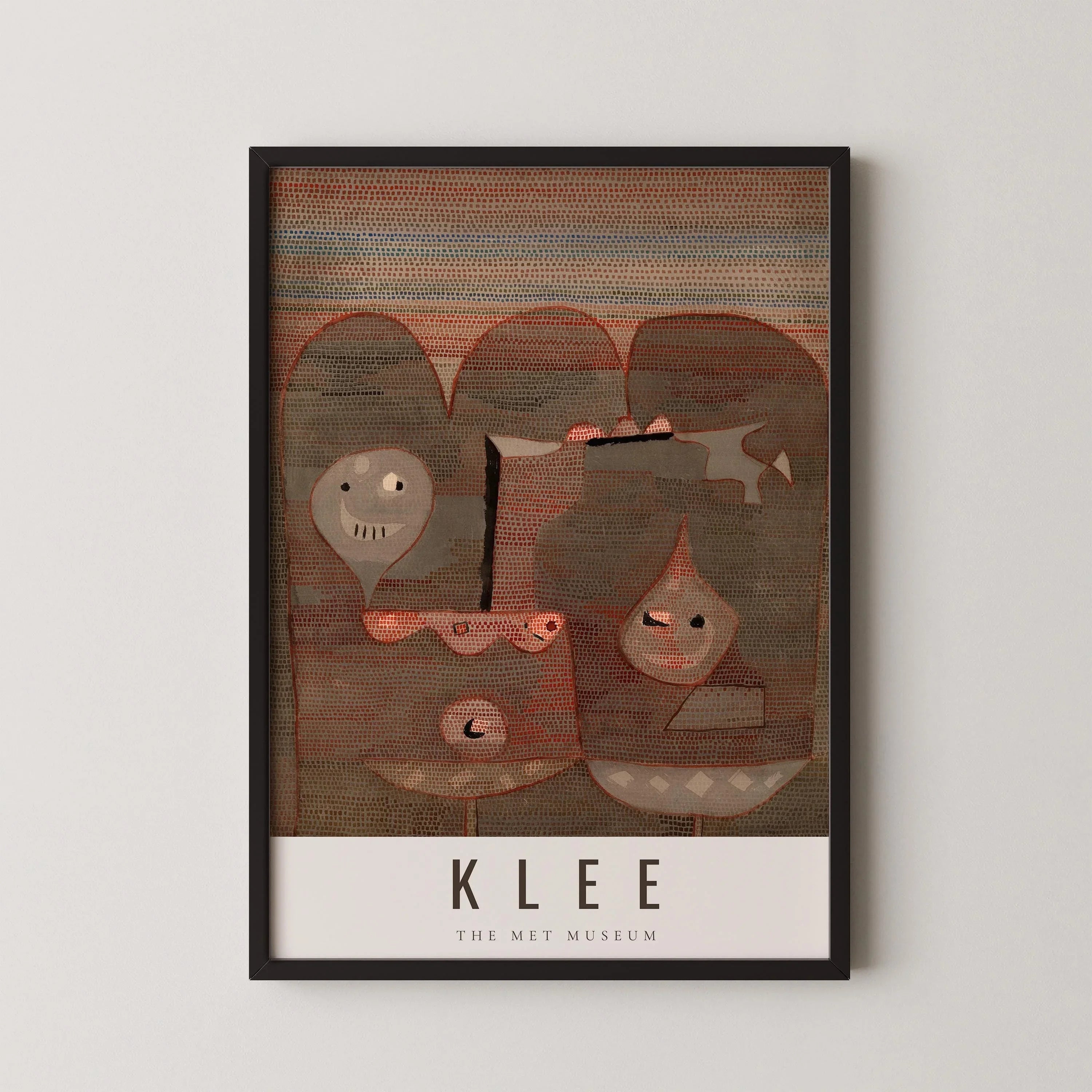 Paul Klee - Barbarian Sacrifice | Modern Abstract Art (Available handframed or unframed) - 9ArtPrints