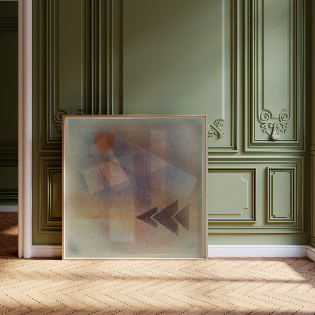 Paul Klee - Bauhaus Vintage Mid - century Modern Abstract Art Print (available handframed or unframed) 1x1 - 9ArtPrints