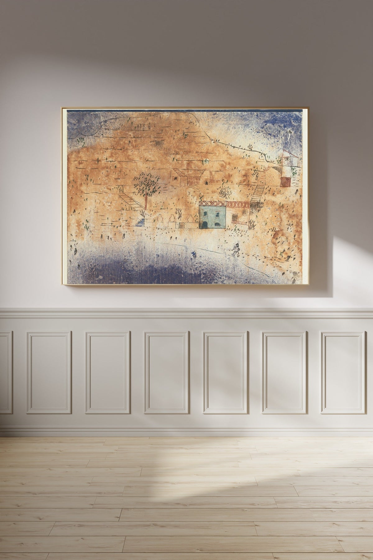 Paul Klee — Bay M on Sicily (Bucht M. auf Sizilien) | Bauhaus Fine Art Print - 9ArtPrints