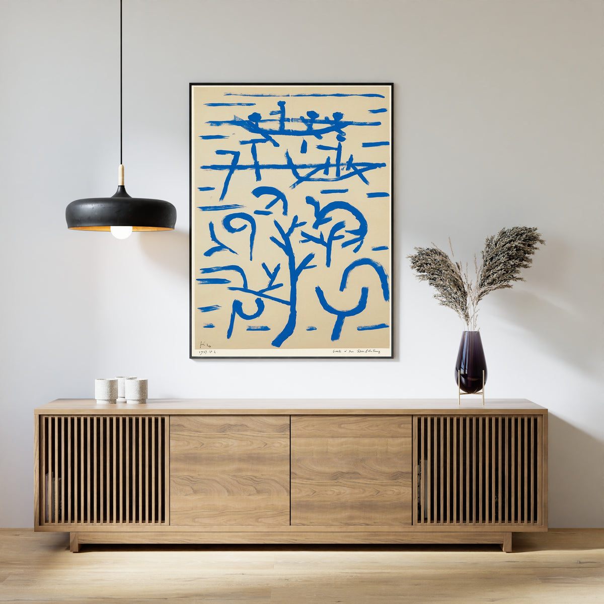 Paul Klee — Boats in the Flood (Boote in der Überflutung) | Bauhaus Fine Art Print - 9ArtPrints