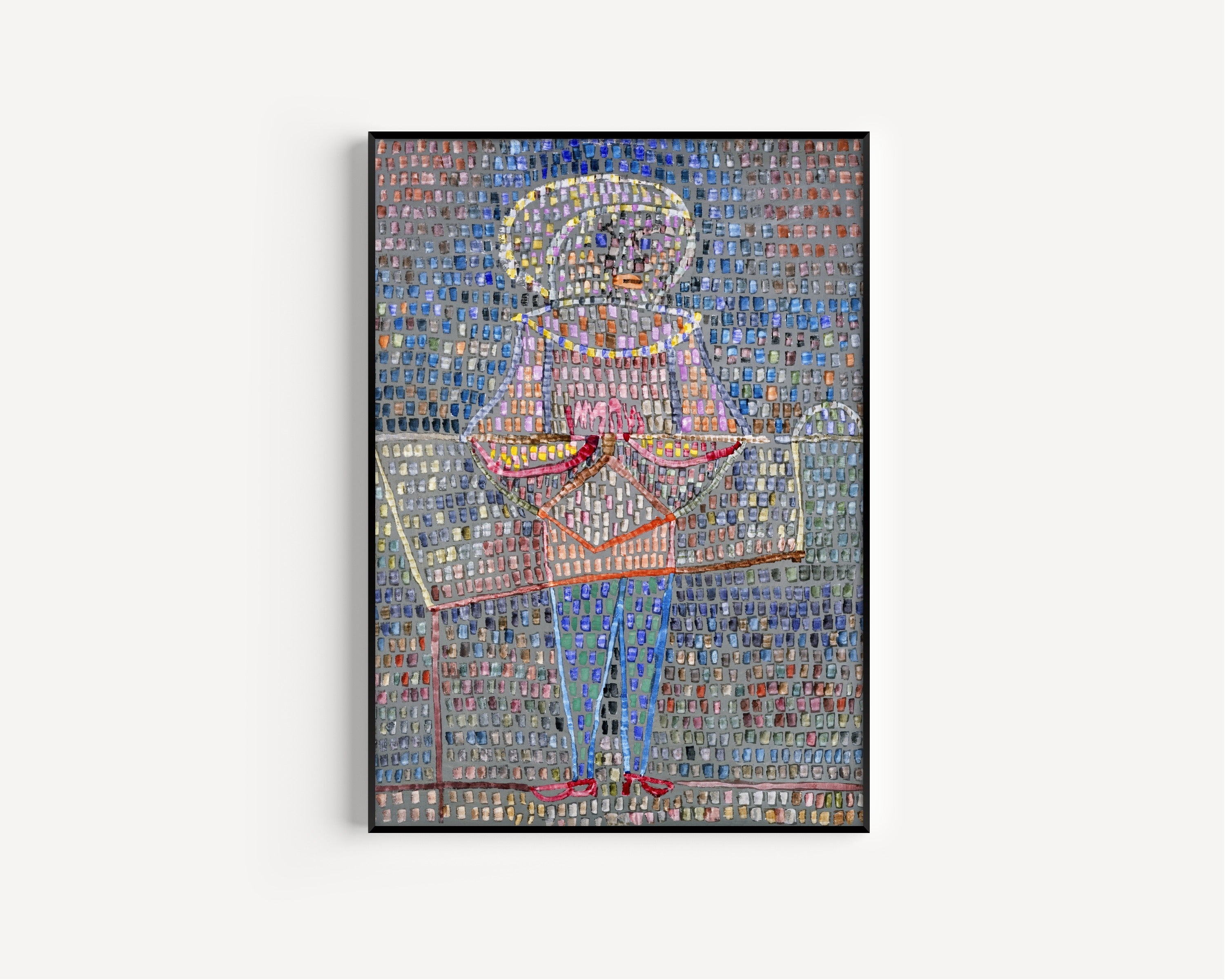 Paul Klee — Boy in Fancy Dress | Bauhaus Fine Art Print - 9ArtPrints