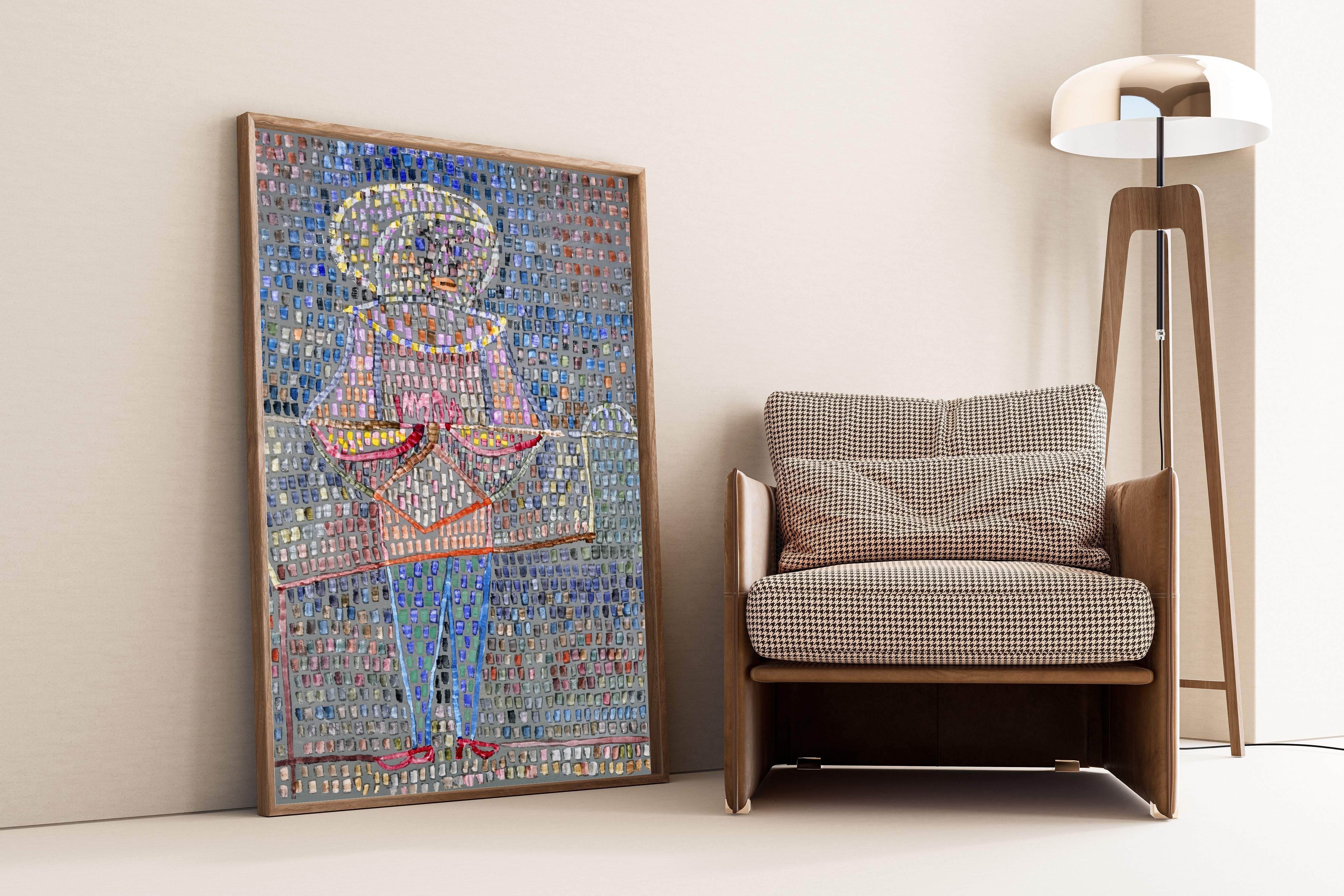 Paul Klee — Boy in Fancy Dress | Bauhaus Fine Art Print - 9ArtPrints