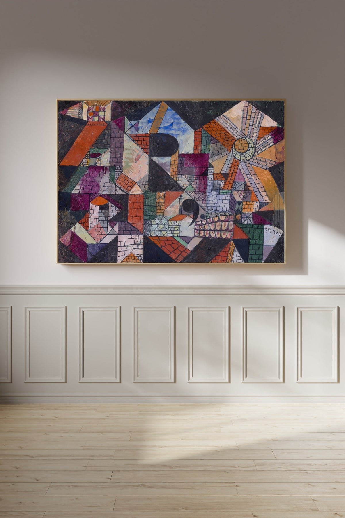 Paul Klee — City R (Stadt R) | Bauhaus Fine Art Print - 9ArtPrints