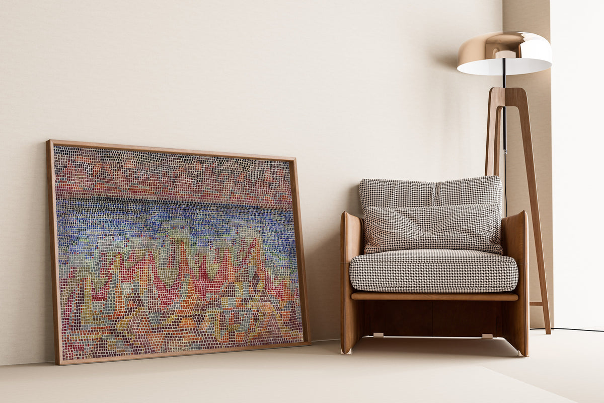 Paul Klee — Cliffs by the Sea | Bauhaus Fine Art Print - 9ArtPrints