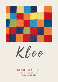 Paul Klee — Colour Chart (1930) | Bauhaus Colour Theory Print