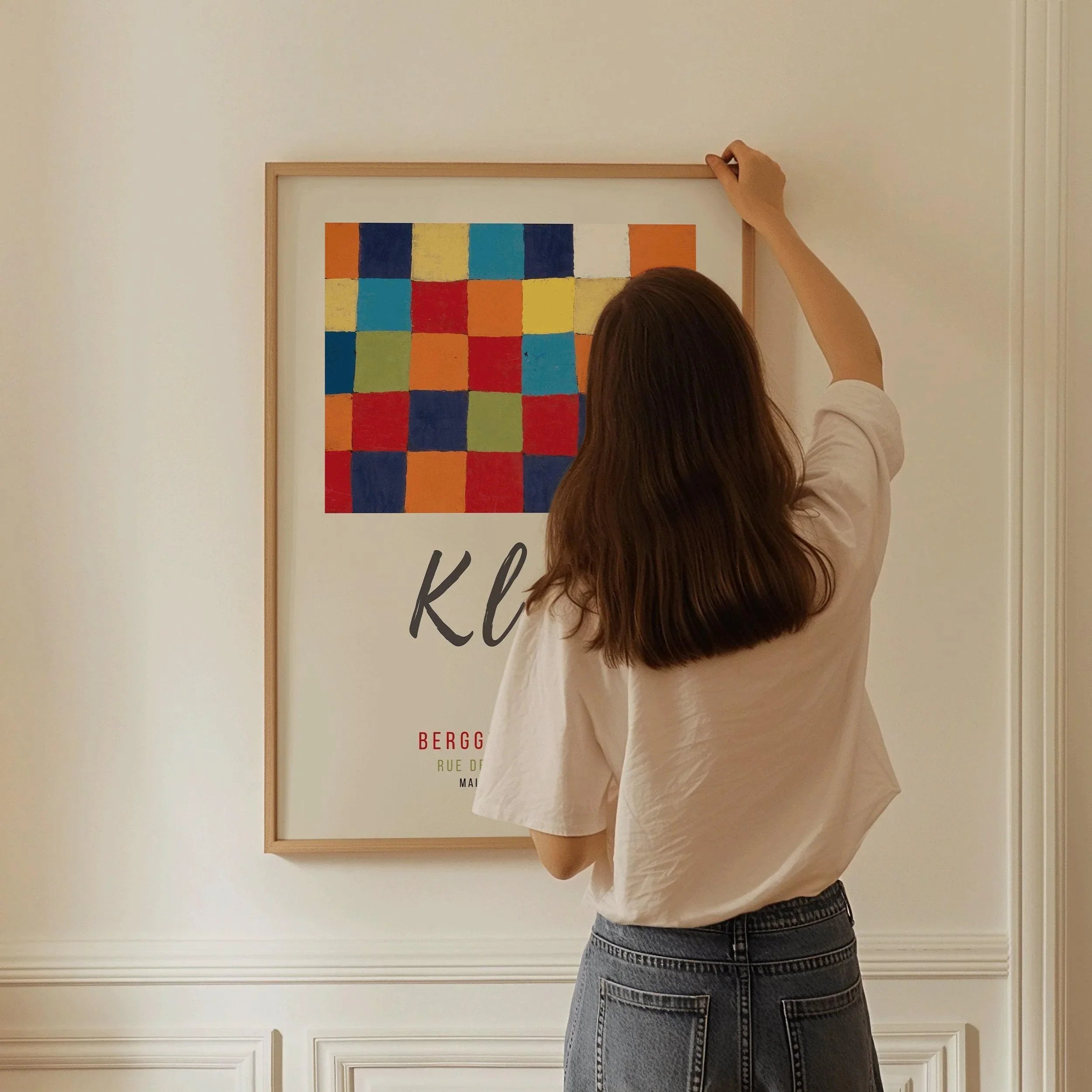 Paul Klee - Colour Chart (1930) | Modern Art Exhibition Poster (available handframed or unframed) - 9ArtPrints