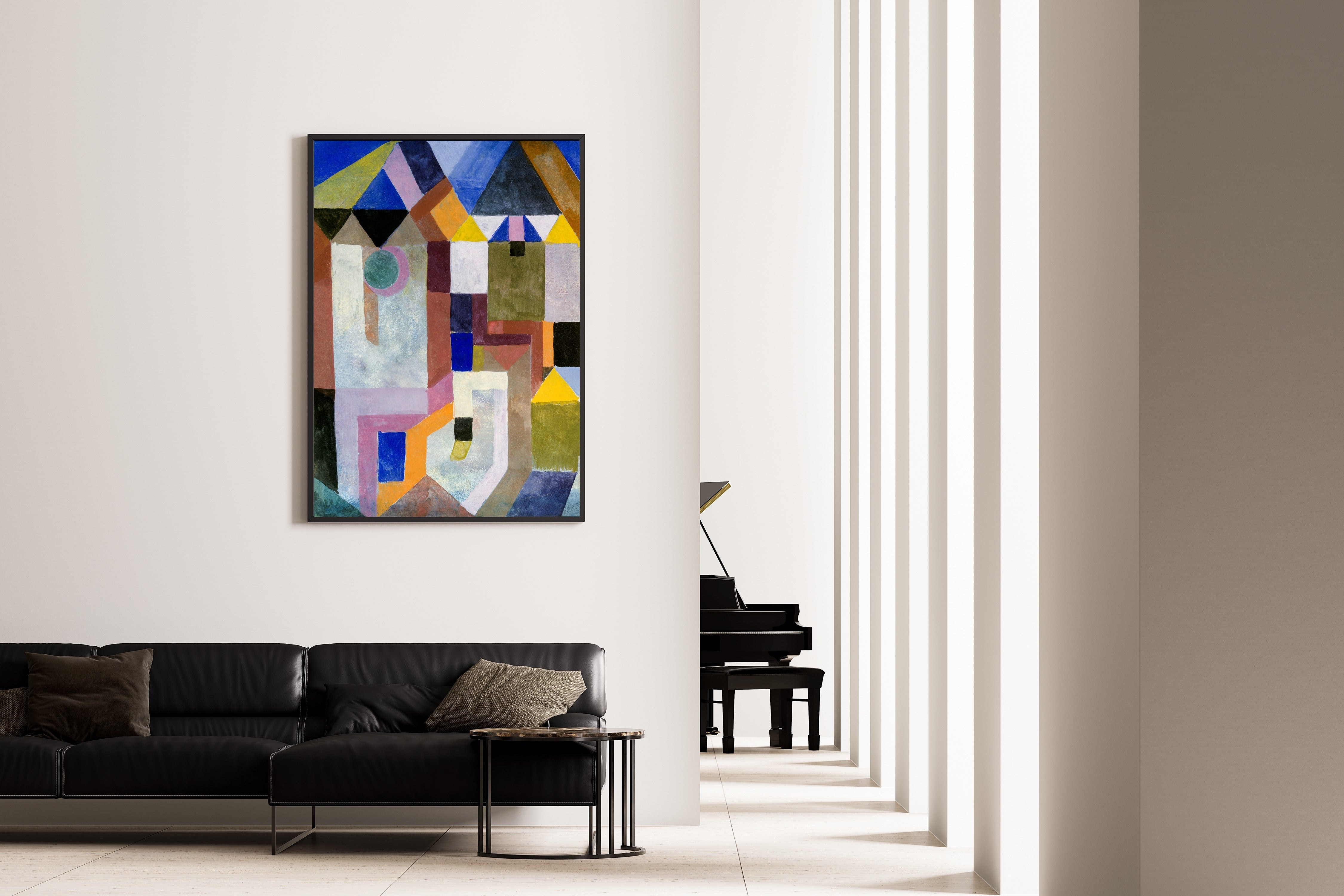 Paul Klee — Colourful Architecture | Bauhaus Fine Art Print - 9ArtPrints
