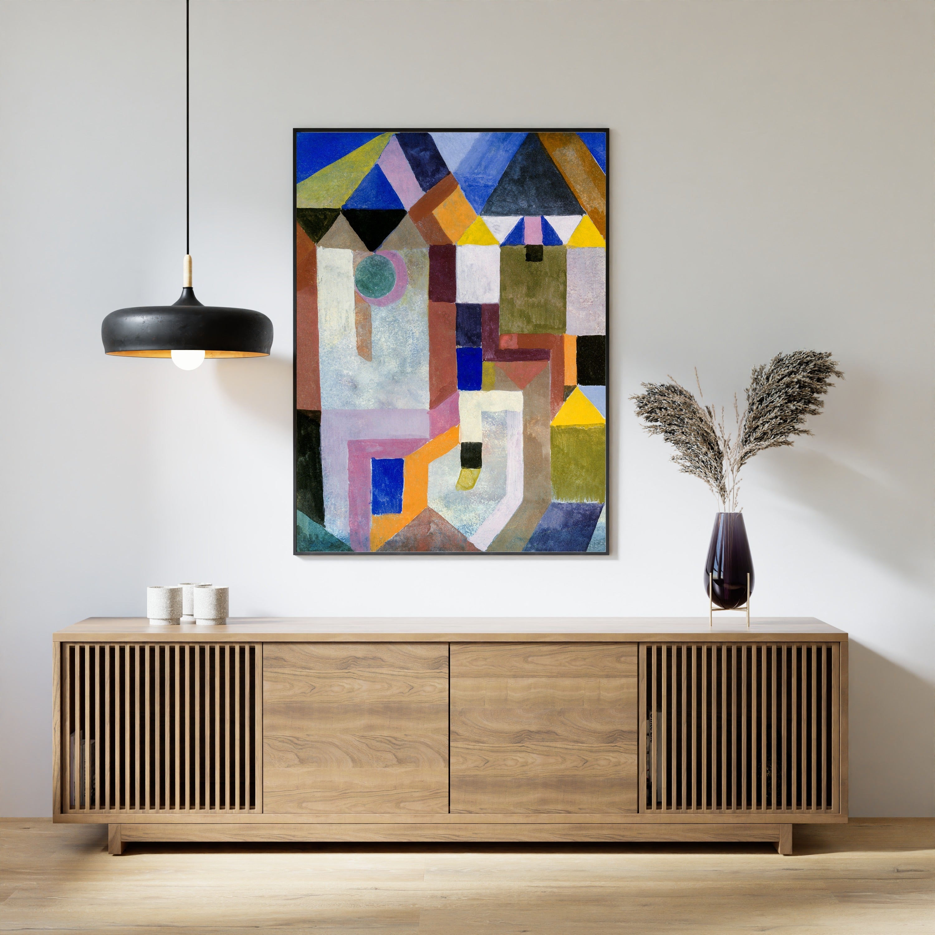 Paul Klee — Colourful Architecture | Bauhaus Fine Art Print - 9ArtPrints