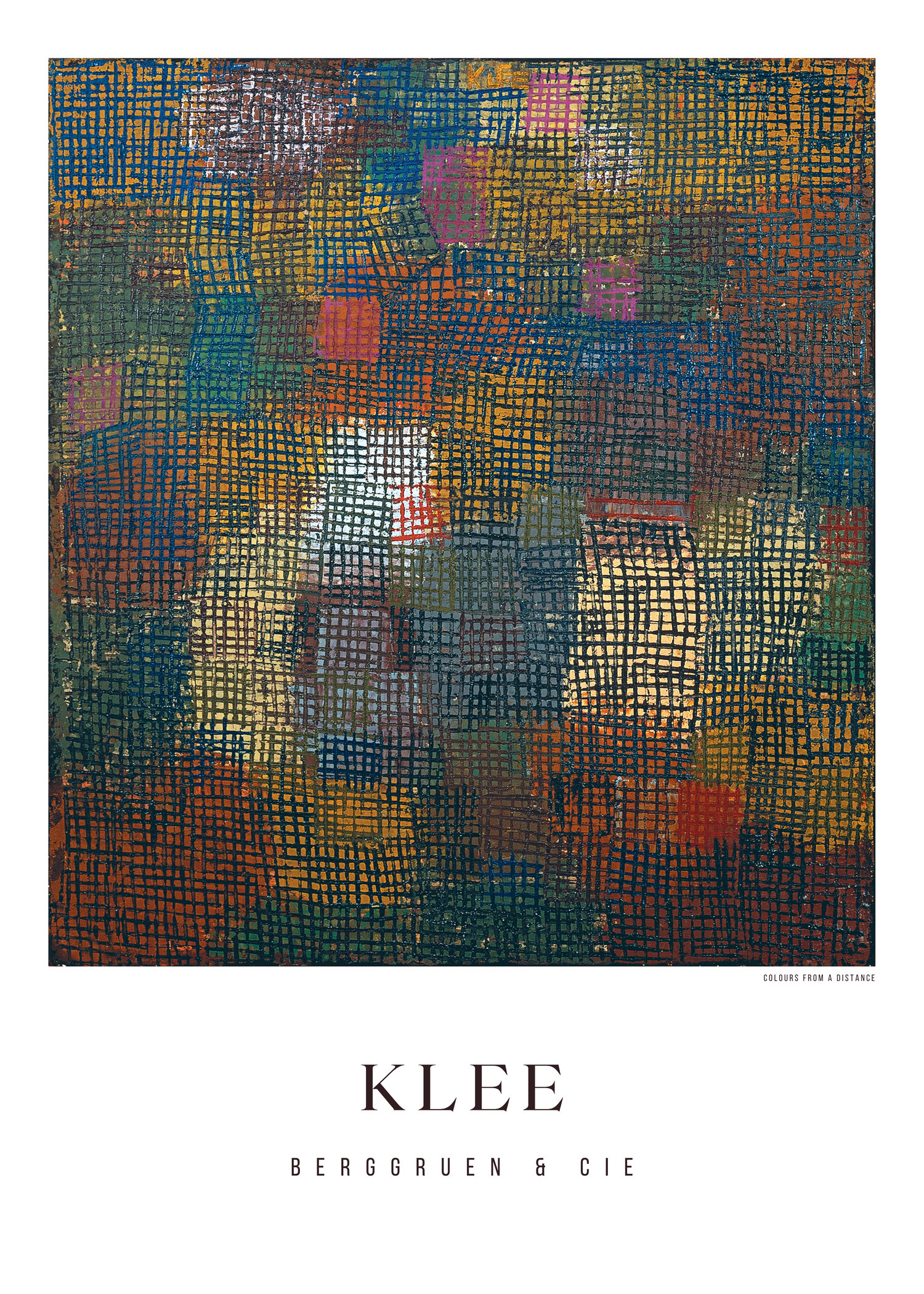 Paul Klee — Colours from a Distance | Abstract Colour Field Print - 9ArtPrints