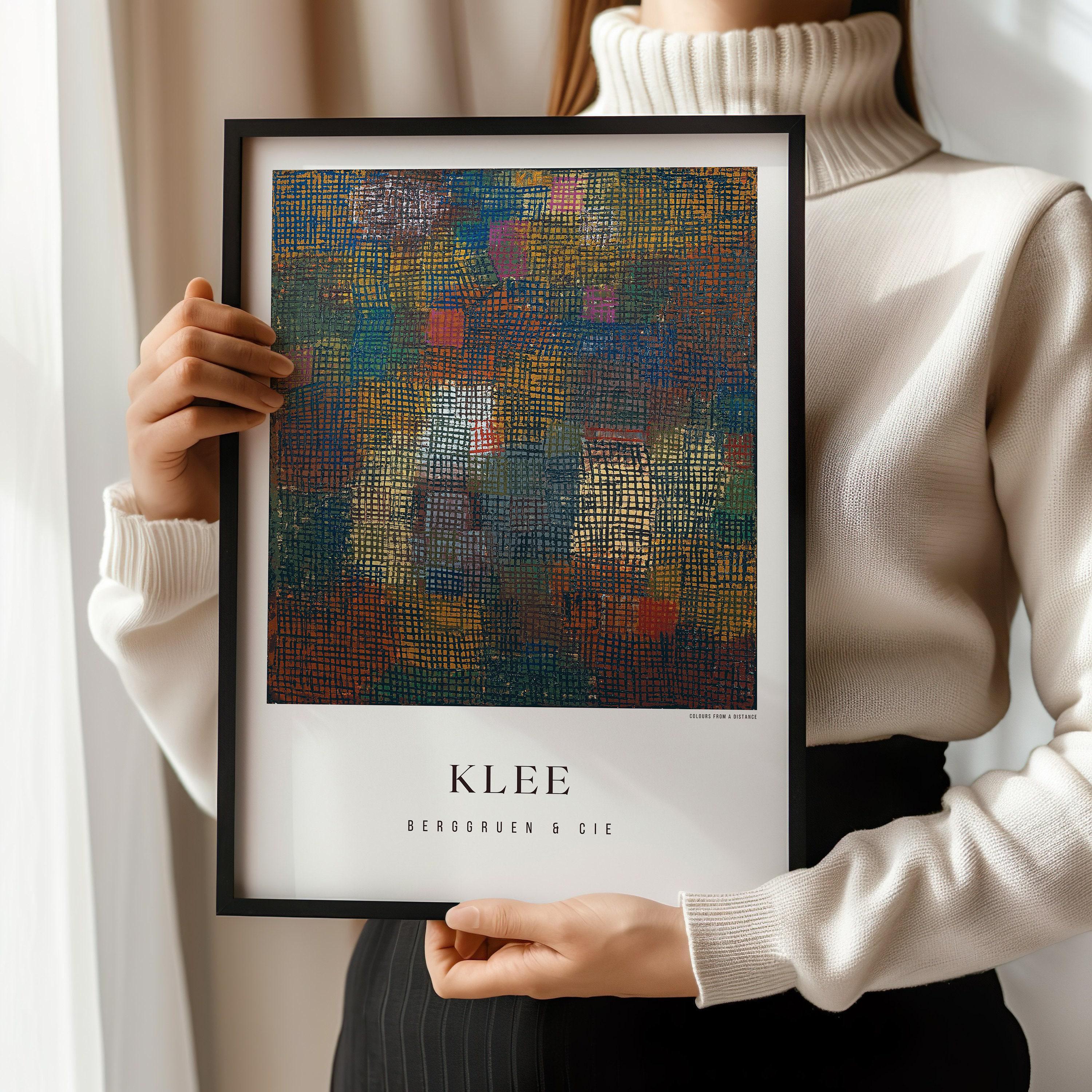 Paul Klee - Colours from a Distance | Modern Abstract Art (Available handframed or unframed) - 9ArtPrints