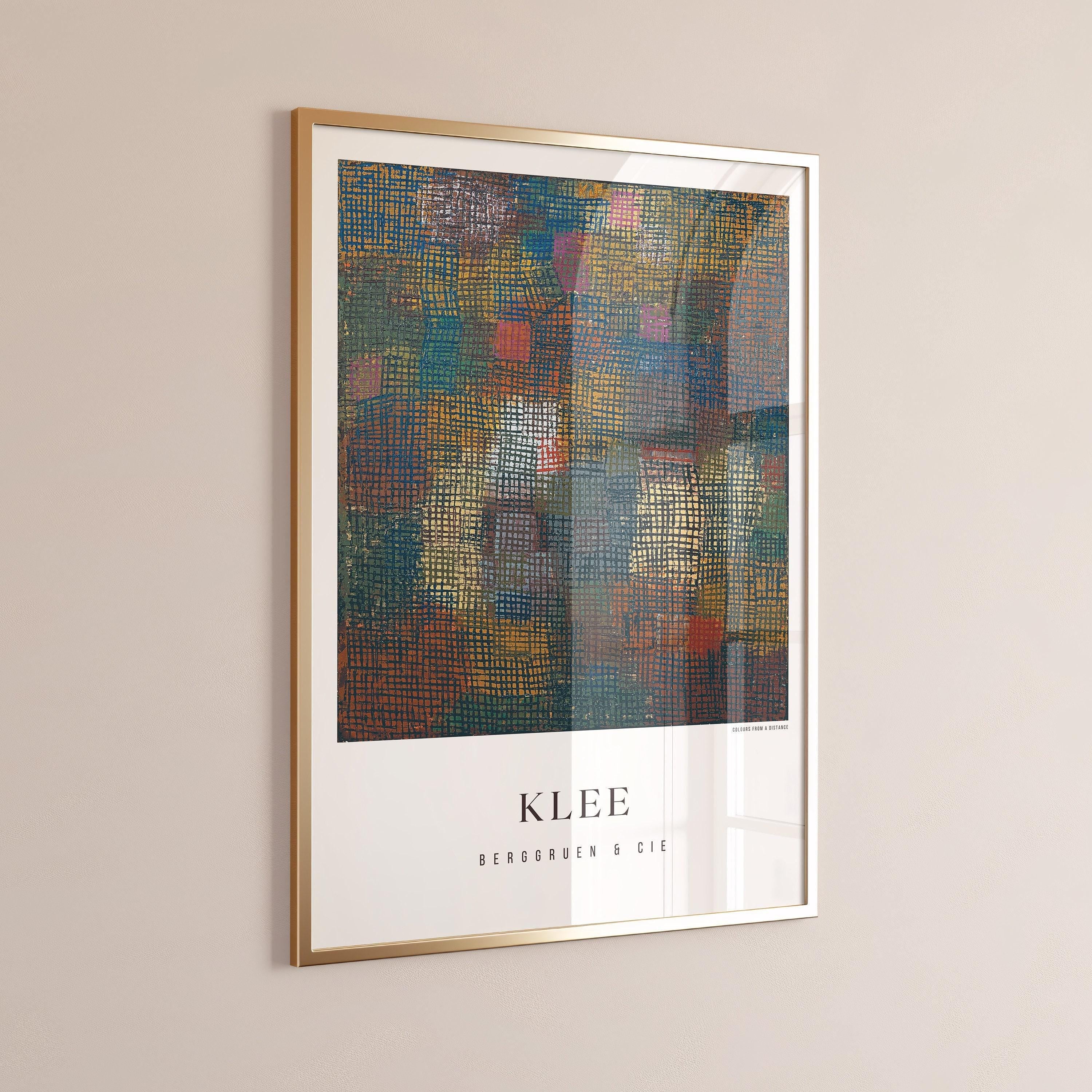 Paul Klee - Colours from a Distance | Modern Abstract Art