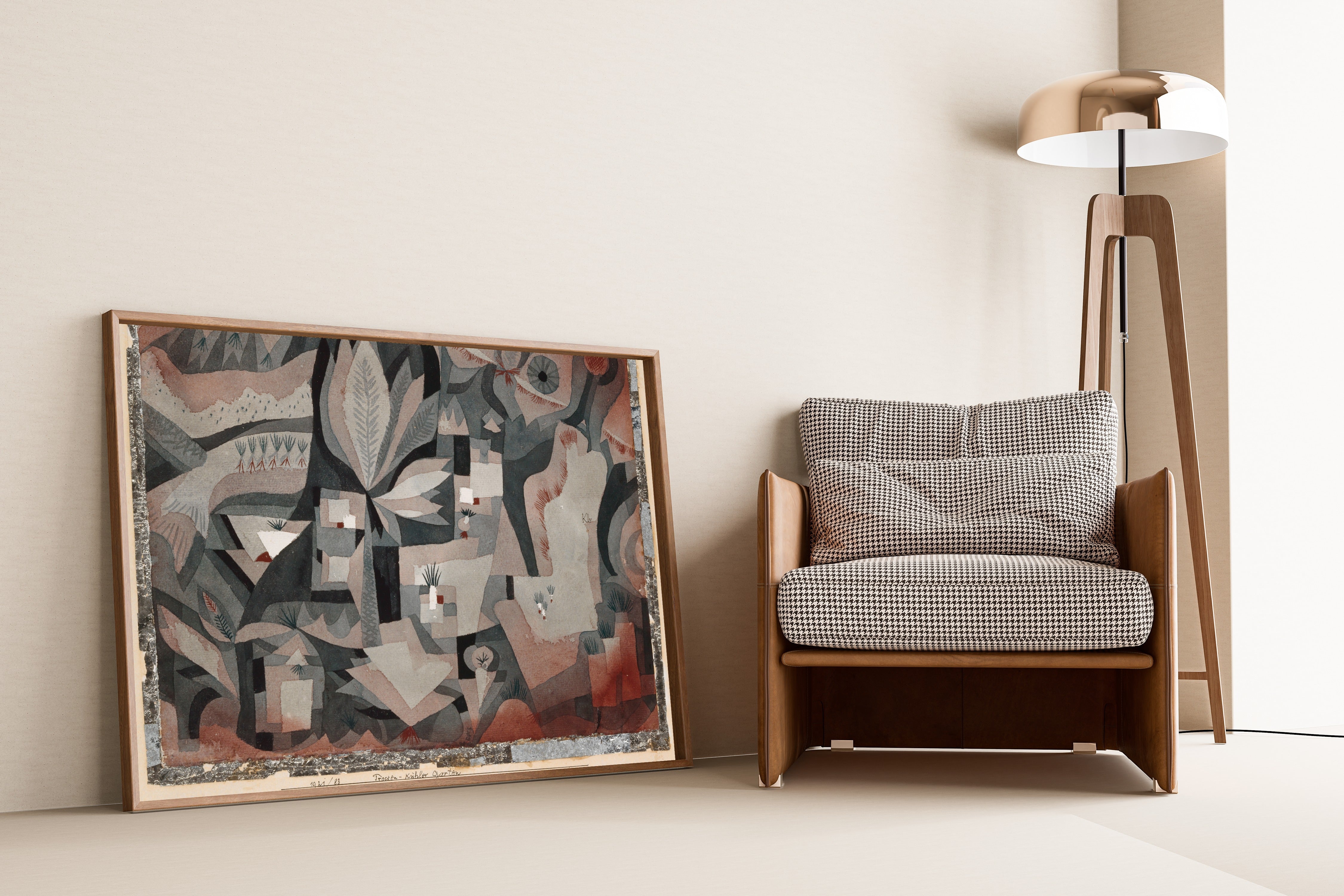 Paul Klee — Dry-Cool Garden (Trocken-Kühler Garten) | Bauhaus Fine Art Print - 9ArtPrints