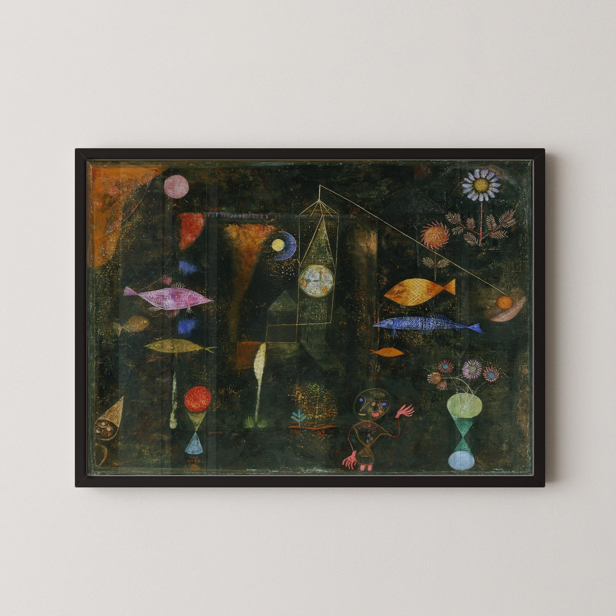 Paul Klee — Fish Magic | Bauhaus Fine Art Print - 9ArtPrints