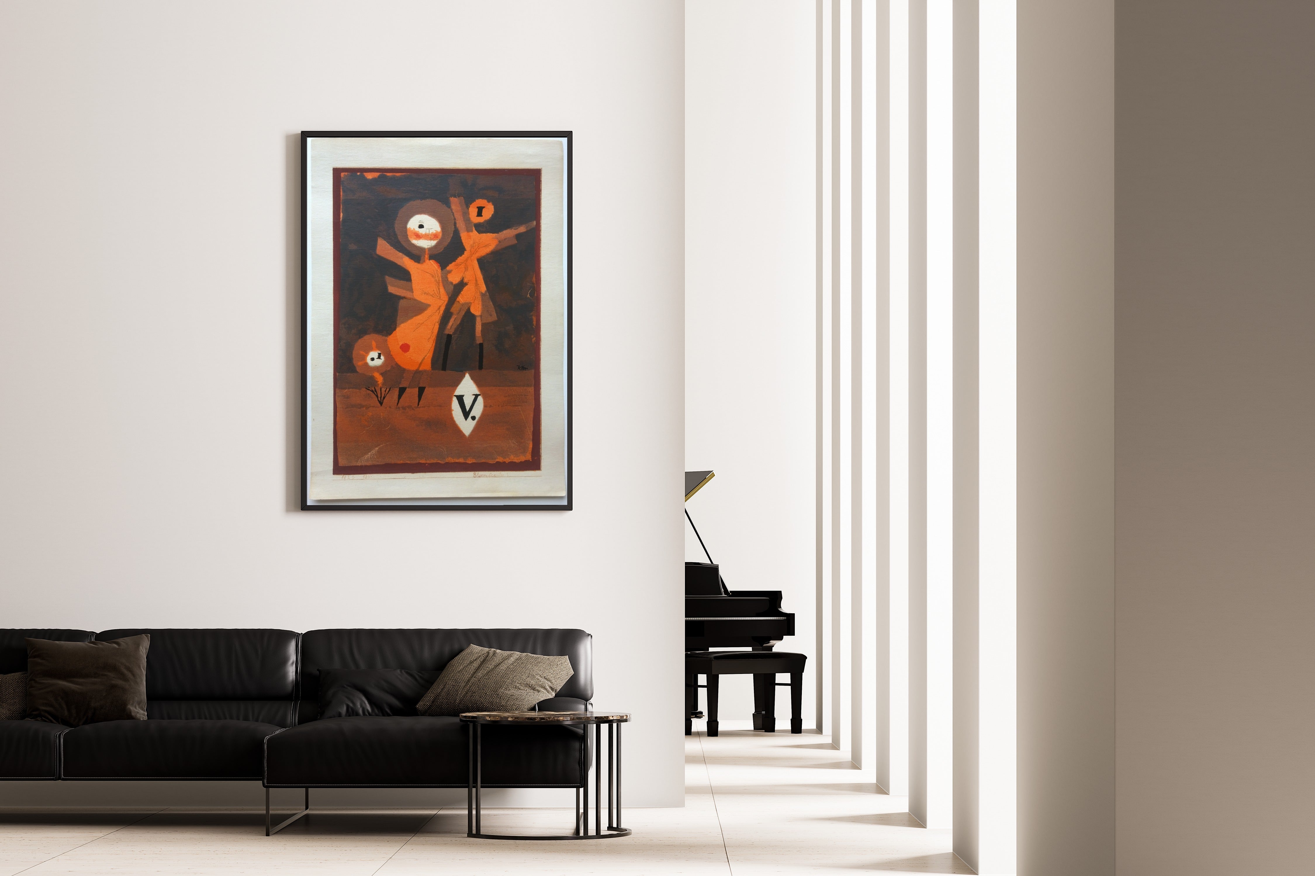 Paul Klee — Flower Family V (Blumenfamilie V) | Bauhaus Fine Art Print - 9ArtPrints