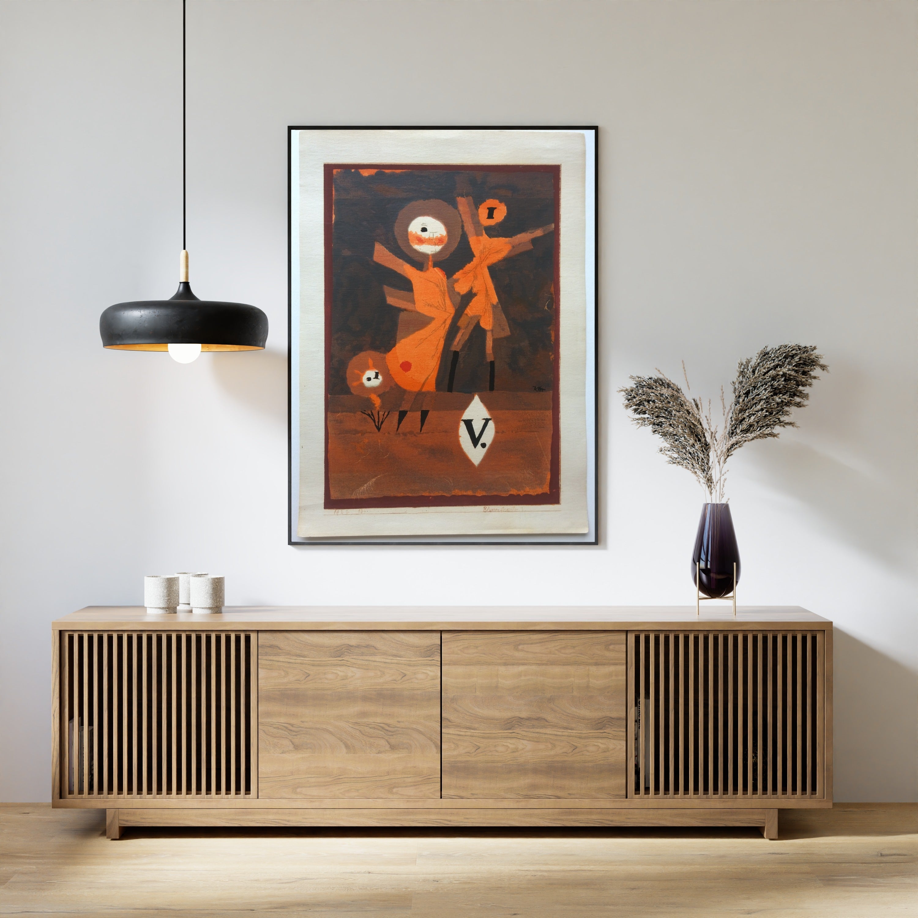 Paul Klee — Flower Family V (Blumenfamilie V) | Bauhaus Fine Art Print - 9ArtPrints