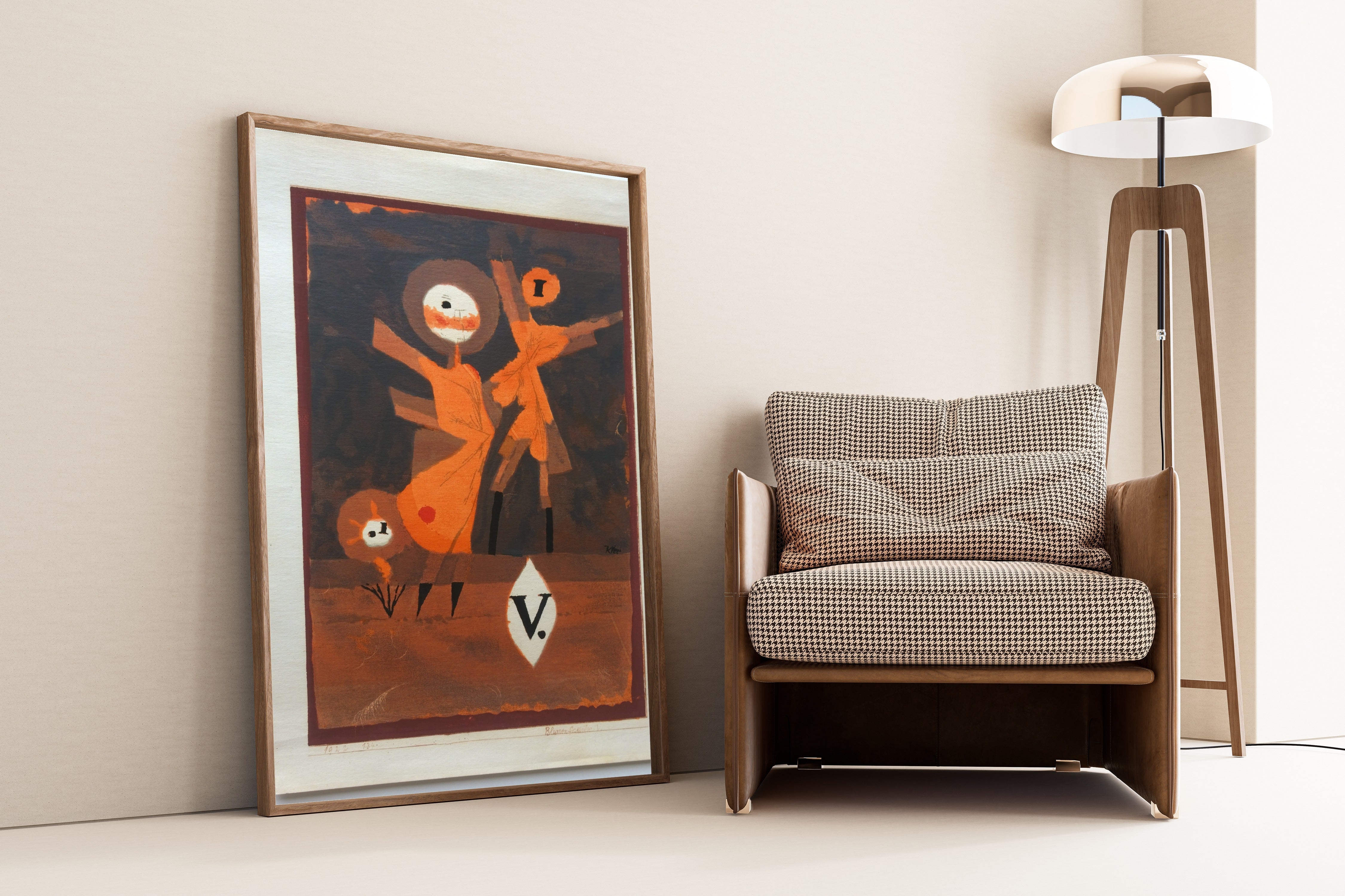 Paul Klee — Flower Family V (Blumenfamilie V) | Bauhaus Fine Art Print - 9ArtPrints