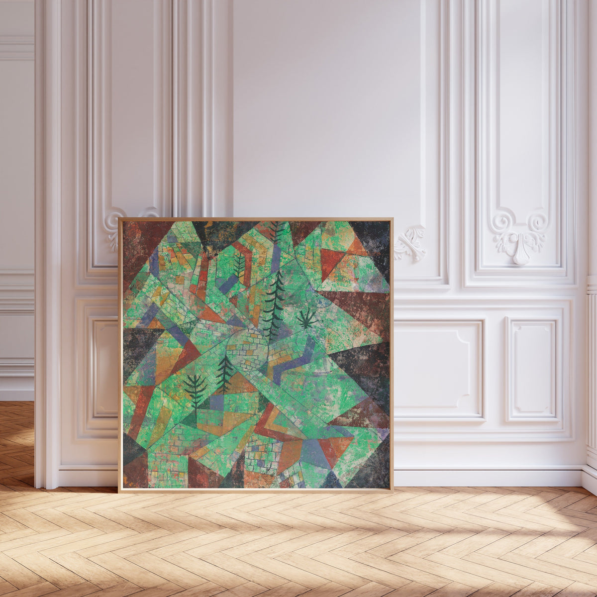 Paul Klee — Forest Construction (Waldbau) | Bauhaus Fine Art Print - 9ArtPrints