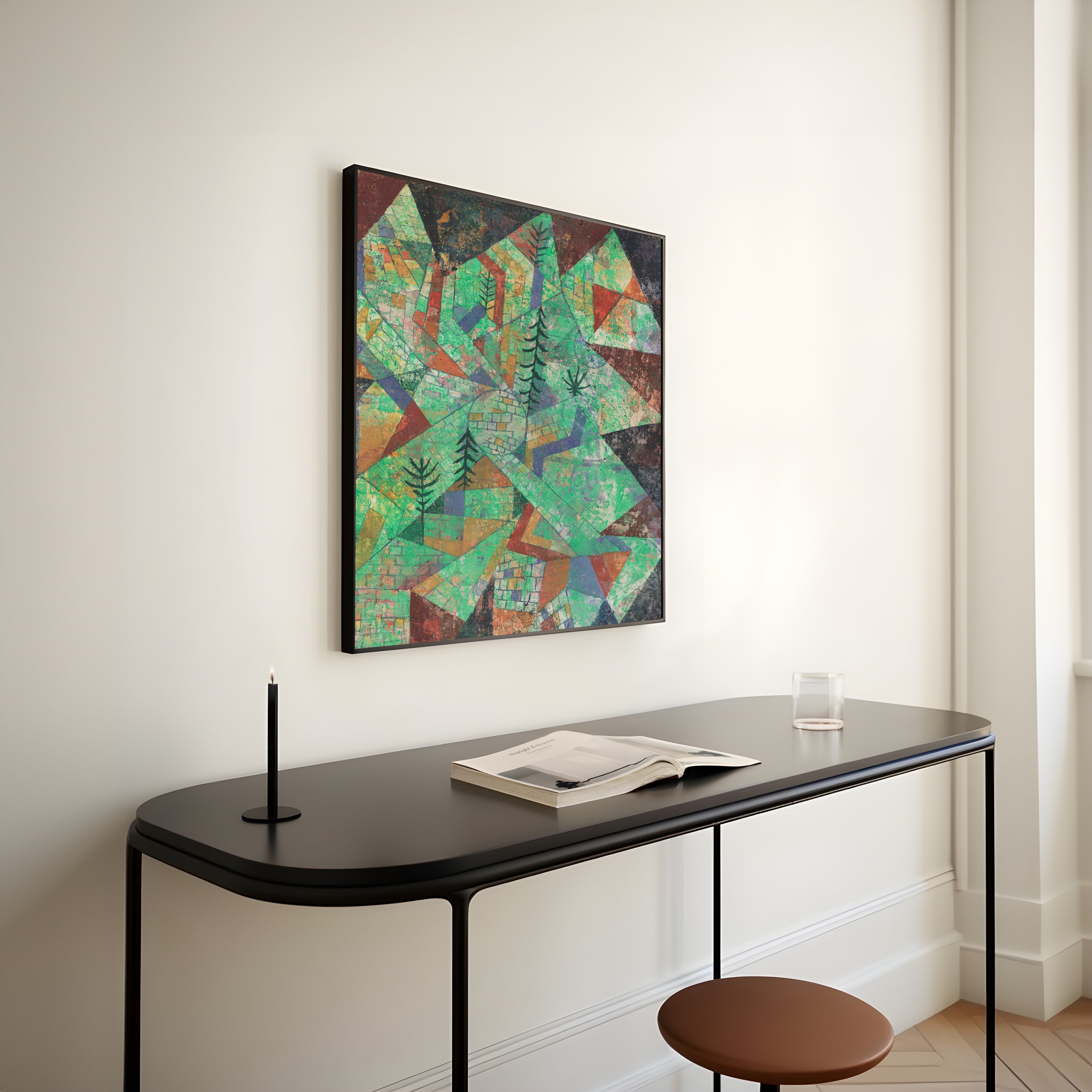 Paul Klee — Forest Construction (Waldbau) | Bauhaus Fine Art Print - 9ArtPrints