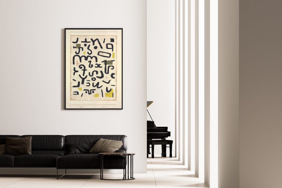 Paul Klee — Gesetz | Bauhaus Fine Art Print - 9ArtPrints