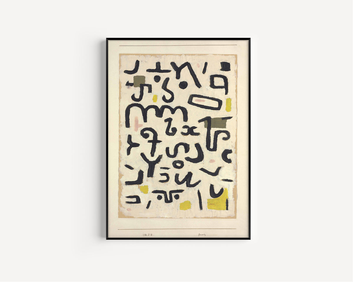 Paul Klee — Gesetz | Bauhaus Fine Art Print - 9ArtPrints