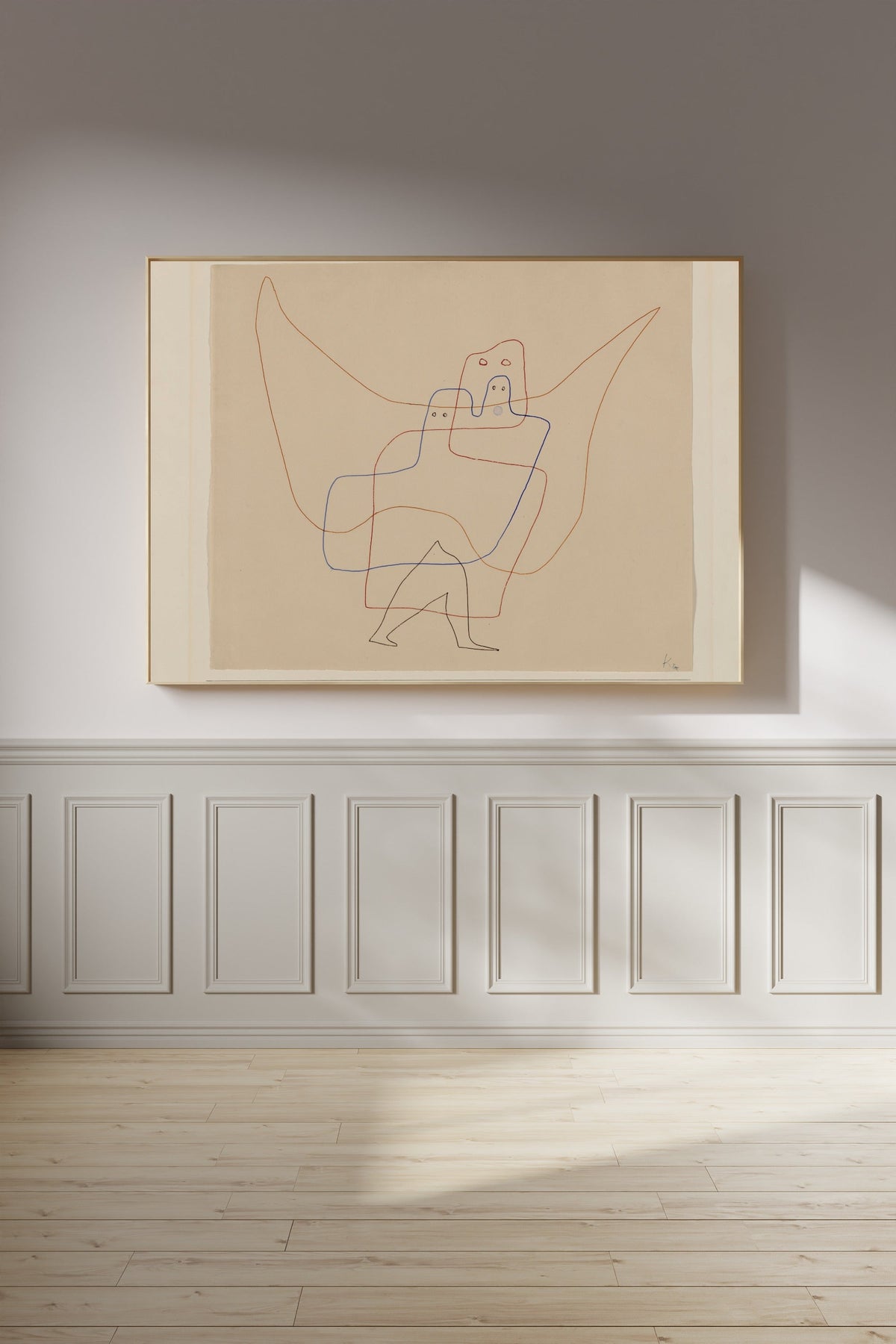 Paul Klee — In Angels' Care (im Engelshut) | Bauhaus Fine Art Print - 9ArtPrints