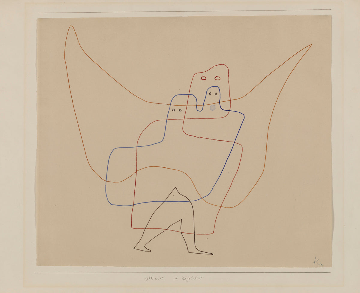 Paul Klee — In Angels' Care (im Engelshut) | Bauhaus Fine Art Print - 9ArtPrints