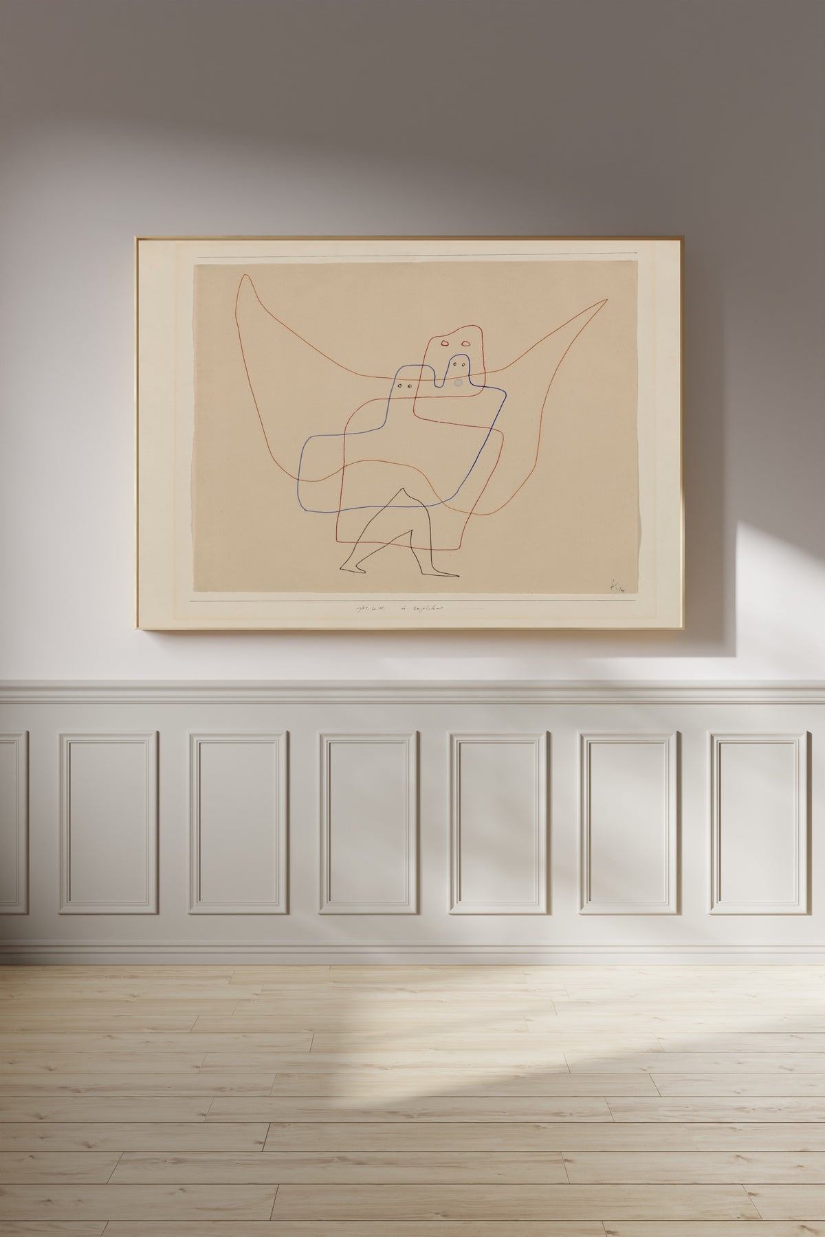 Paul Klee — In Angels' Care (im Engelshut) | Bauhaus Fine Art Print - 9ArtPrints