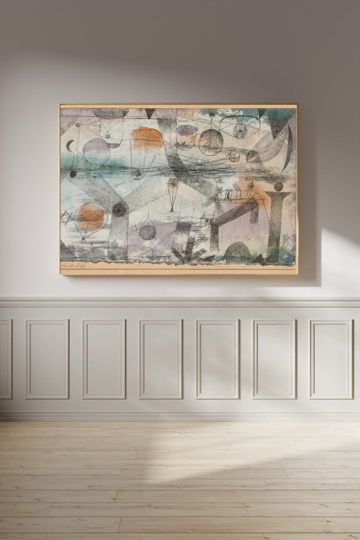 Paul Klee — In the Realm of Air (Im Reich der Luft) | Bauhaus Fine Art Print - 9ArtPrints
