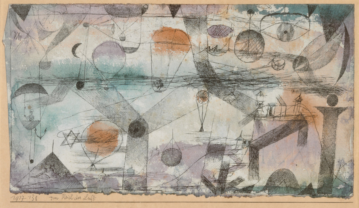 Paul Klee — In the Realm of Air (Im Reich der Luft) | Bauhaus Fine Art Print - 9ArtPrints