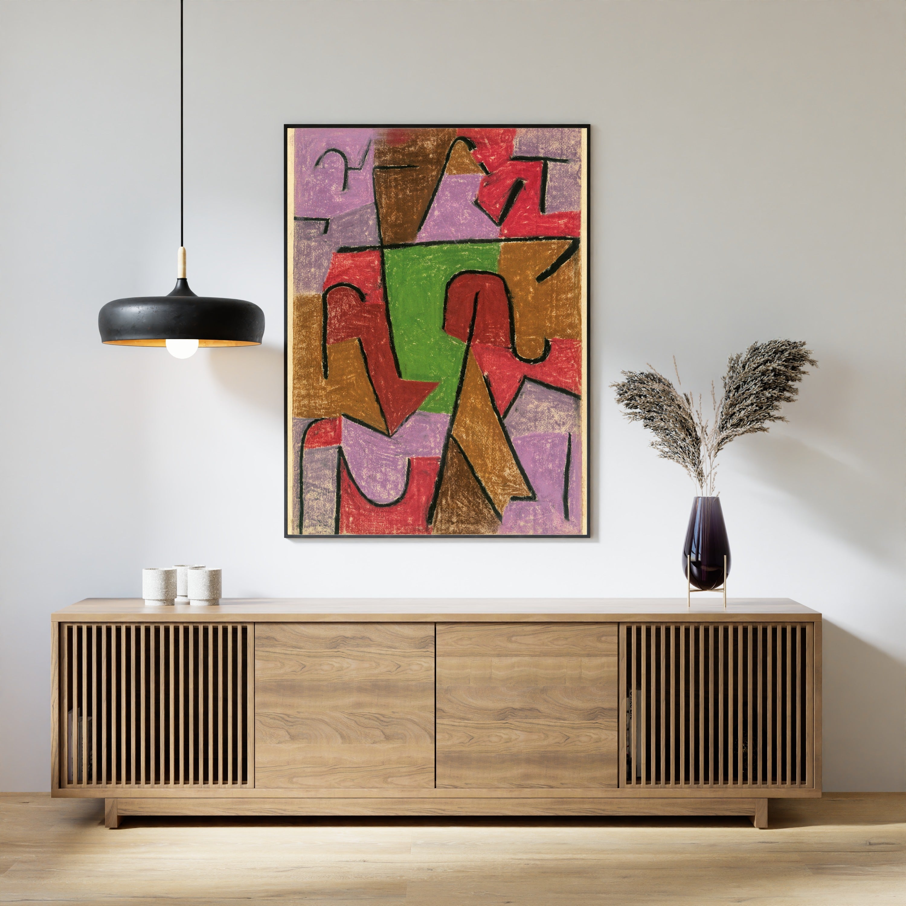 Paul Klee — Indianisch | Bauhaus Fine Art Print - 9ArtPrints