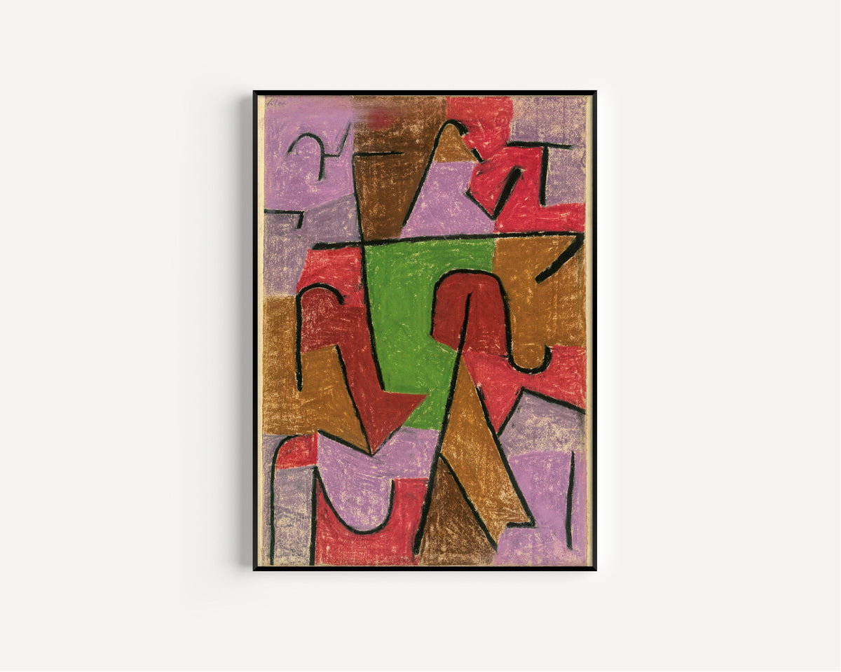 Paul Klee — Indianisch | Bauhaus Fine Art Print - 9ArtPrints