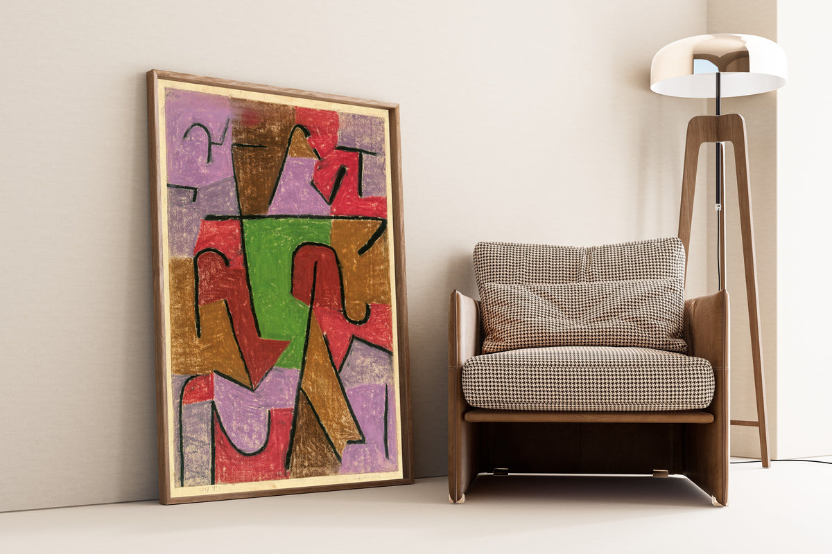 Paul Klee — Indianisch | Bauhaus Fine Art Print - 9ArtPrints
