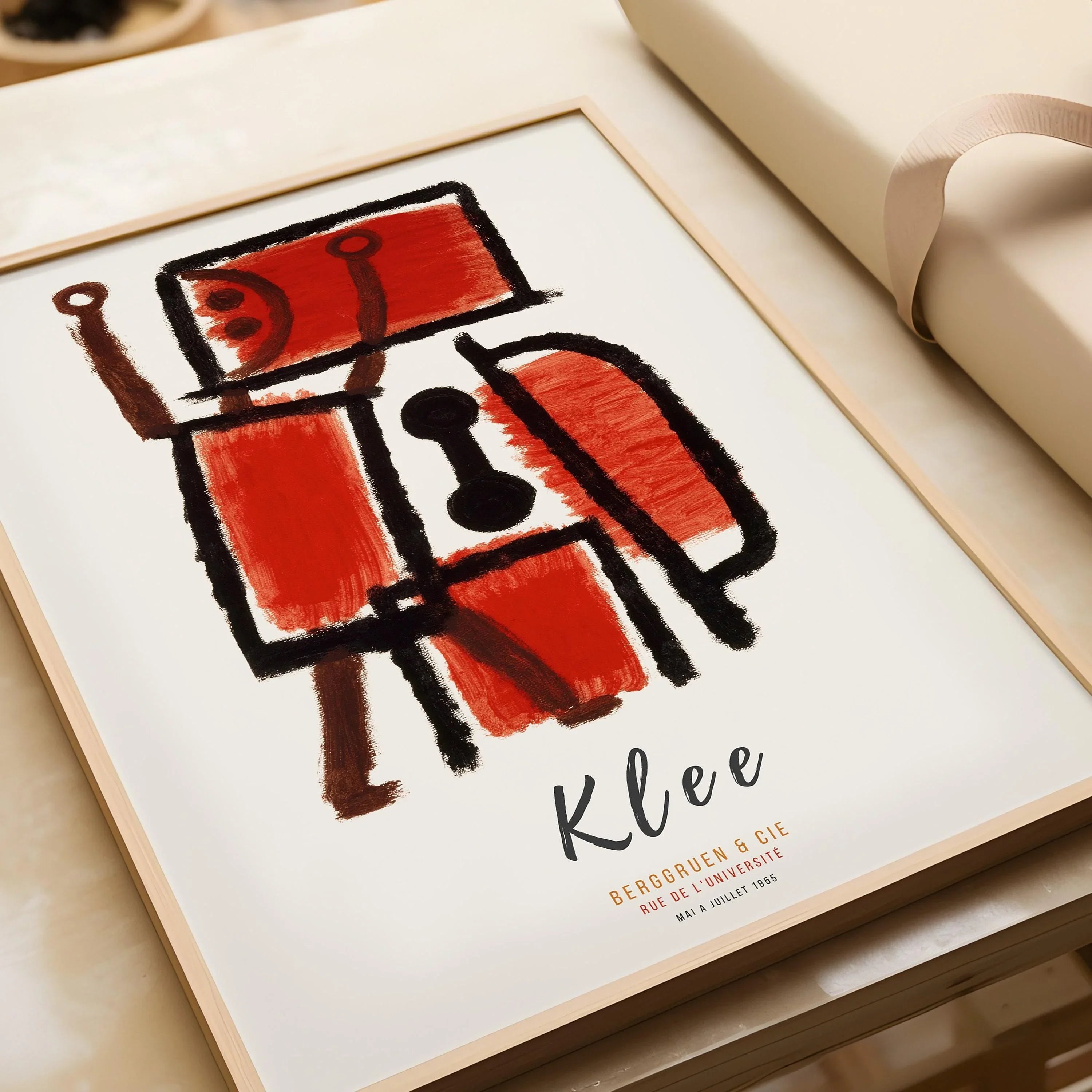 Paul Klee - Locksmith | Modern Art Exhibition Poster