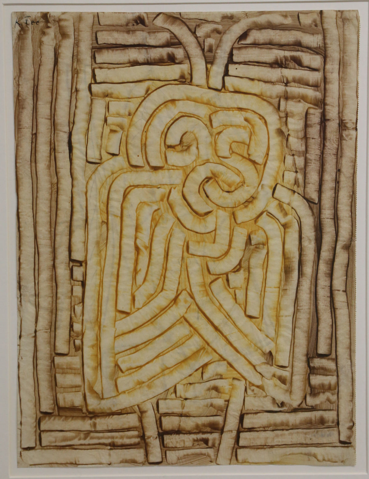 Paul Klee — Mask Moth (Maske Motte) | Bauhaus Fine Art Print - 9ArtPrints