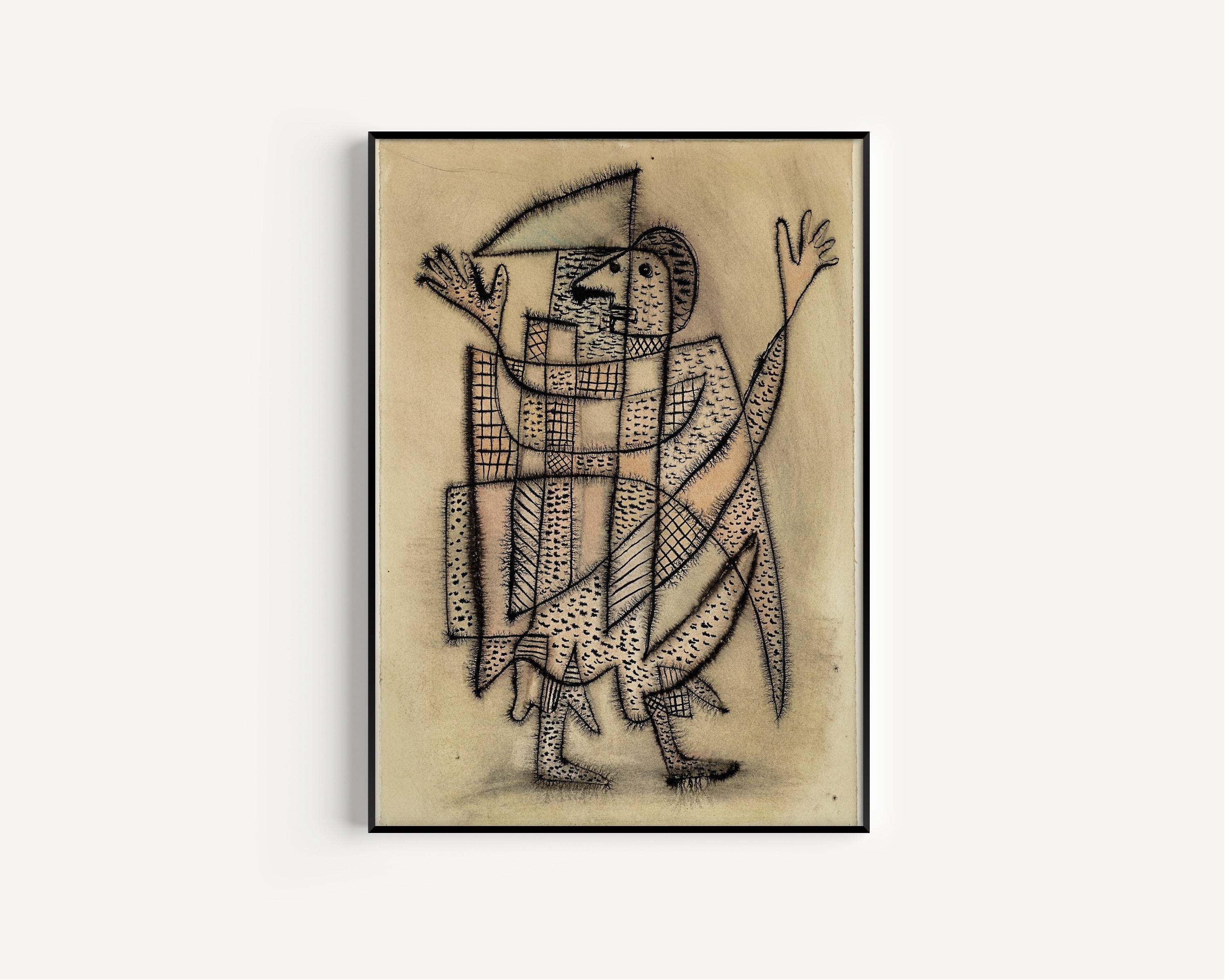 Paul Klee — Mask with Scythe | Bauhaus Fine Art Print - 9ArtPrints