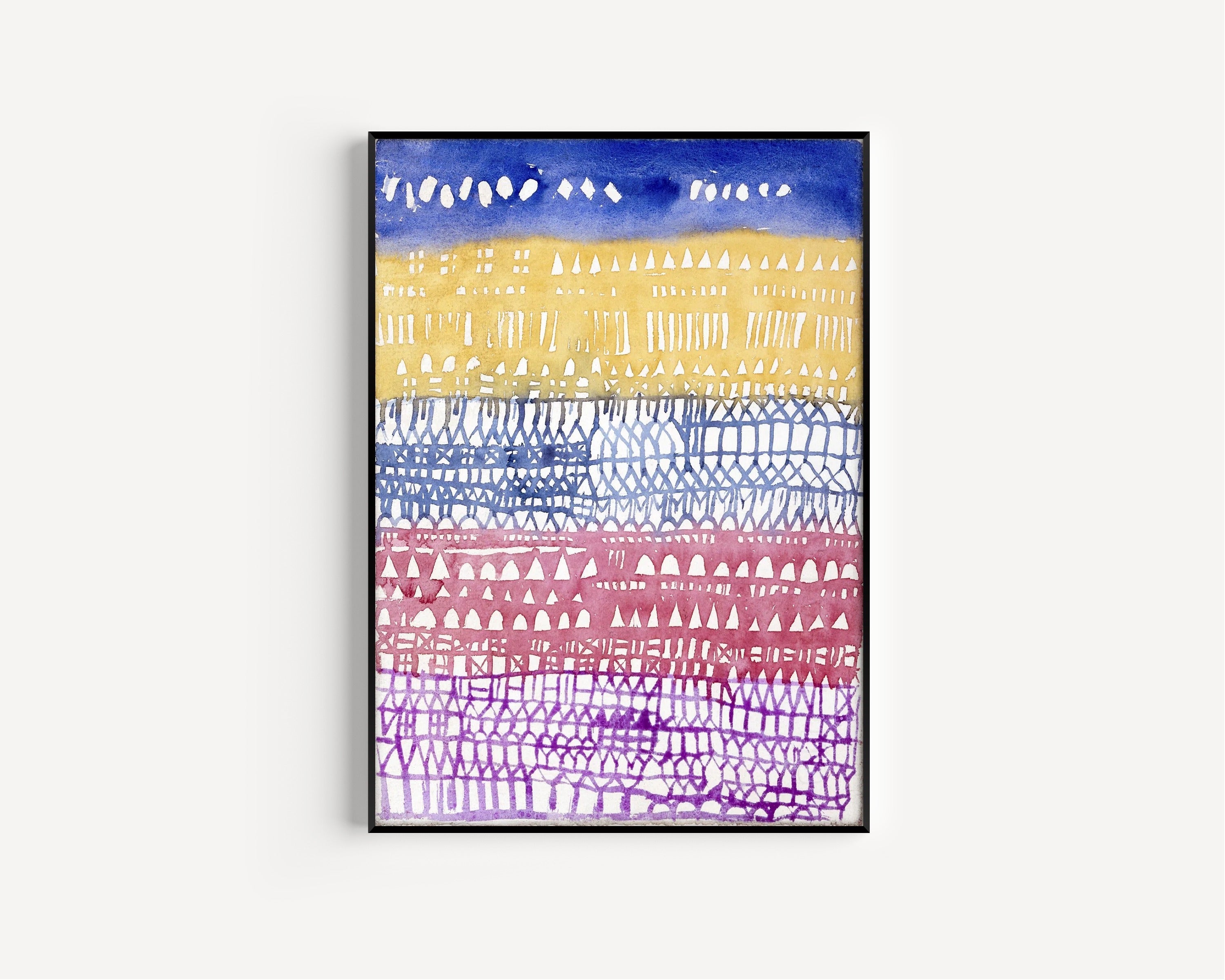 Paul Klee — Old City | Bauhaus Fine Art Print - 9ArtPrints