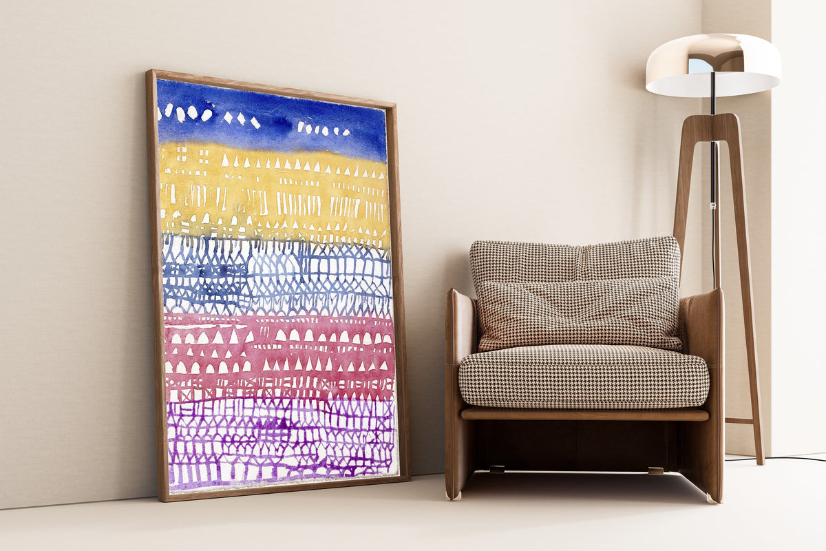 Paul Klee — Old City | Bauhaus Fine Art Print - 9ArtPrints