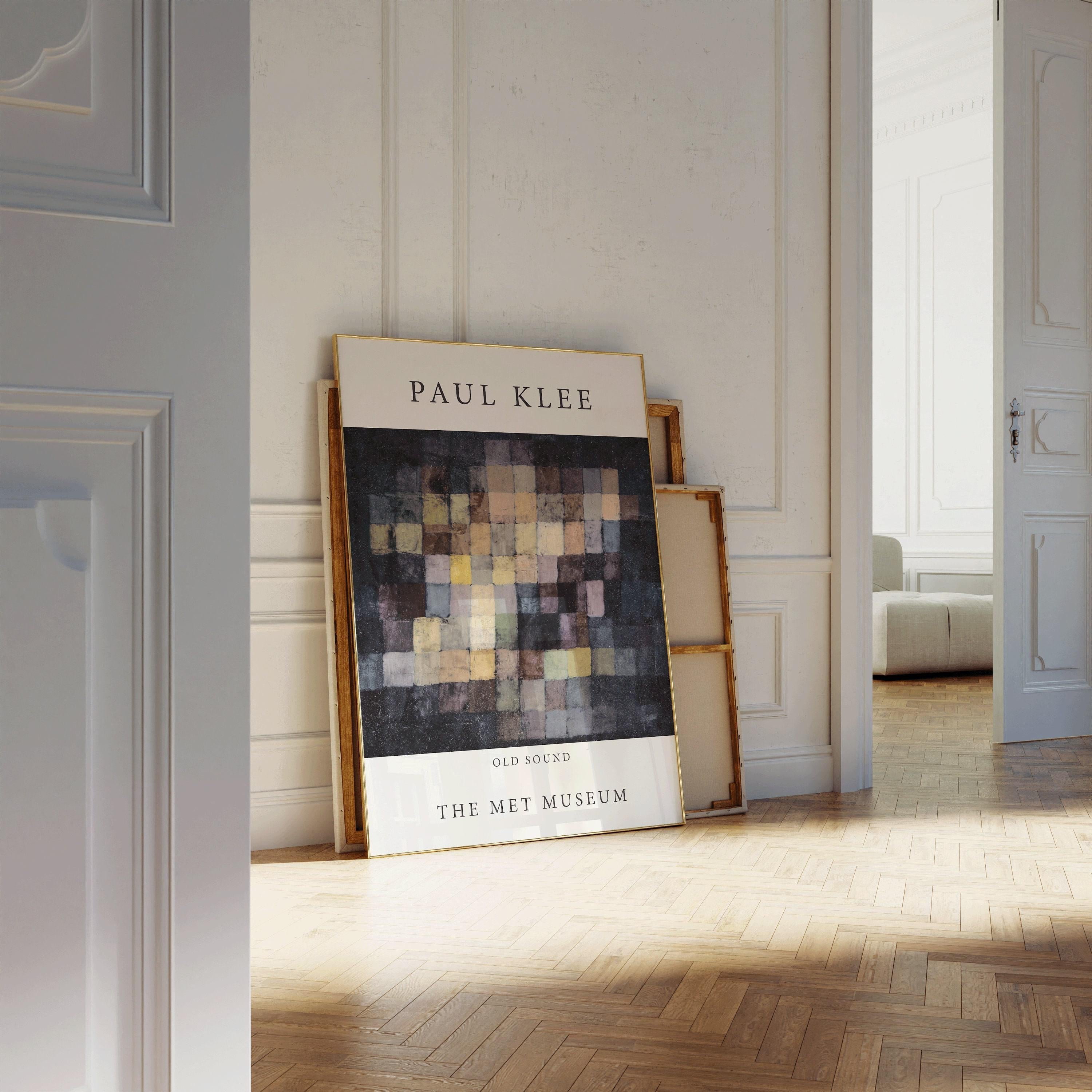 Paul Klee - Old Sound | Modern Art Exhibition Poster