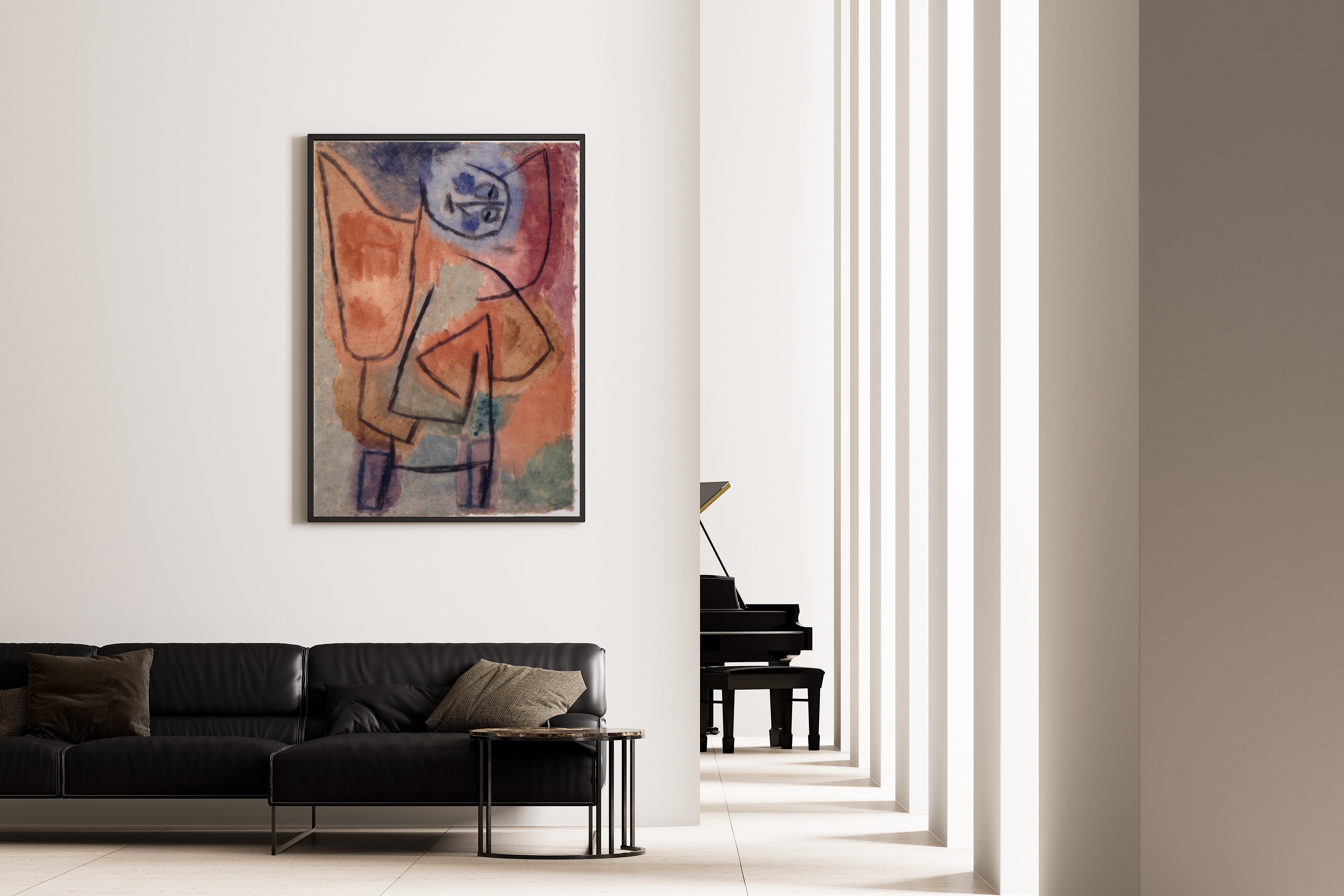 Paul Klee — Overfull Angel (Engel, übervoll) | Bauhaus Fine Art Print - 9ArtPrints