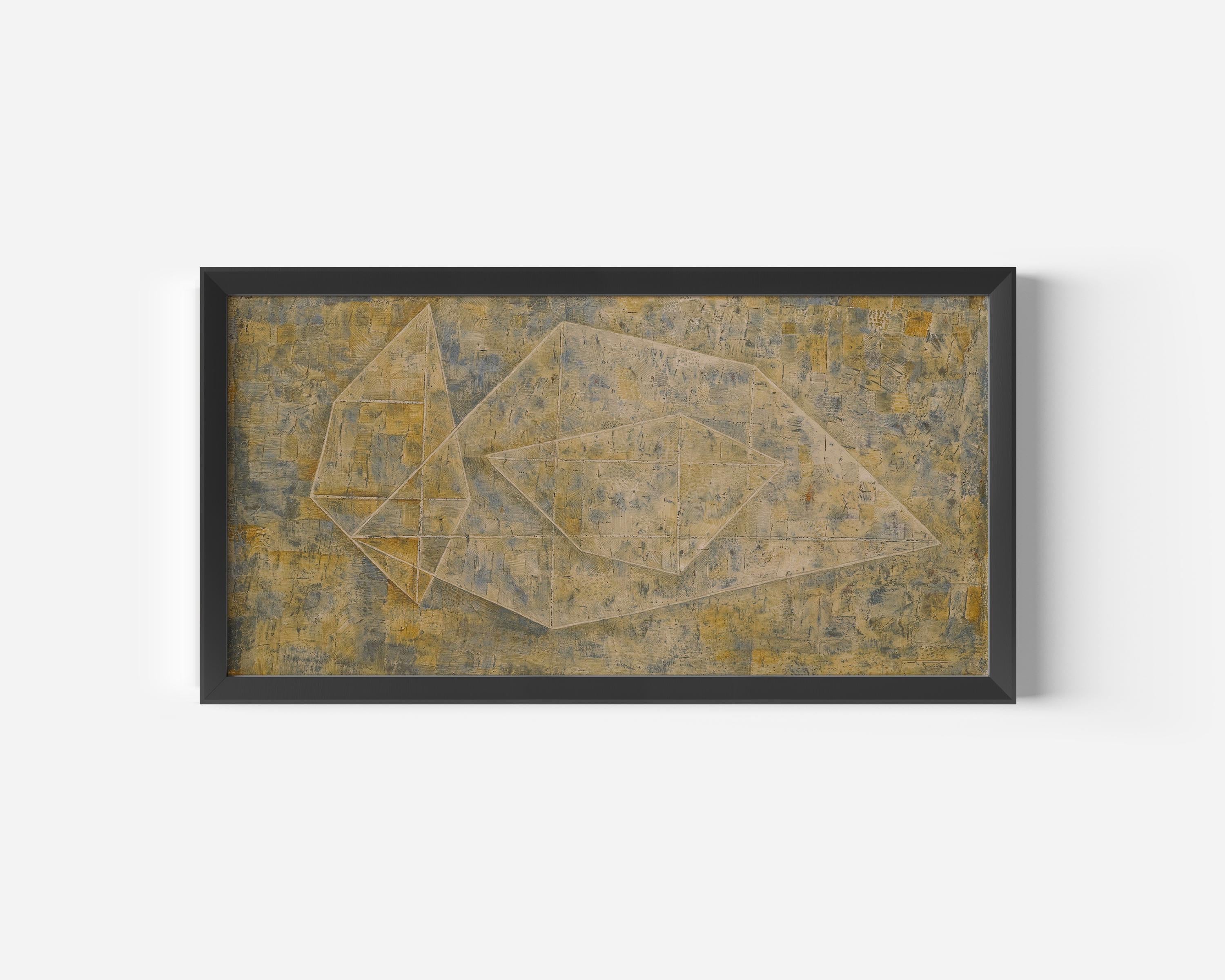 Paul Klee - P 14 | Modern Abstract Wide Panoramic Art (available handframed or unframed) 2x1 - 9ArtPrints