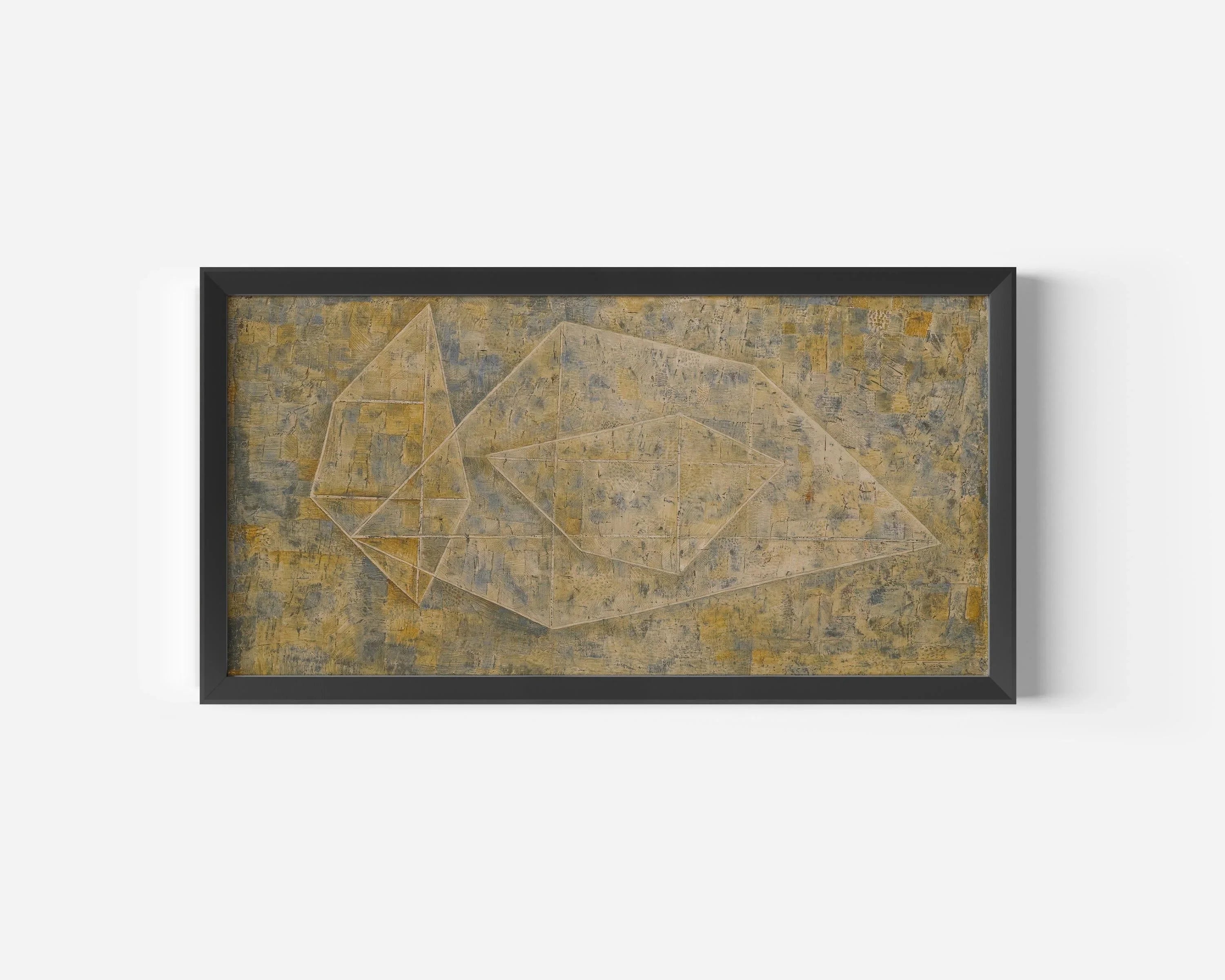 Paul Klee - P 14 | Modern Abstract Wide Panoramic Art (available handframed or unframed) 2x1 - 9ArtPrints