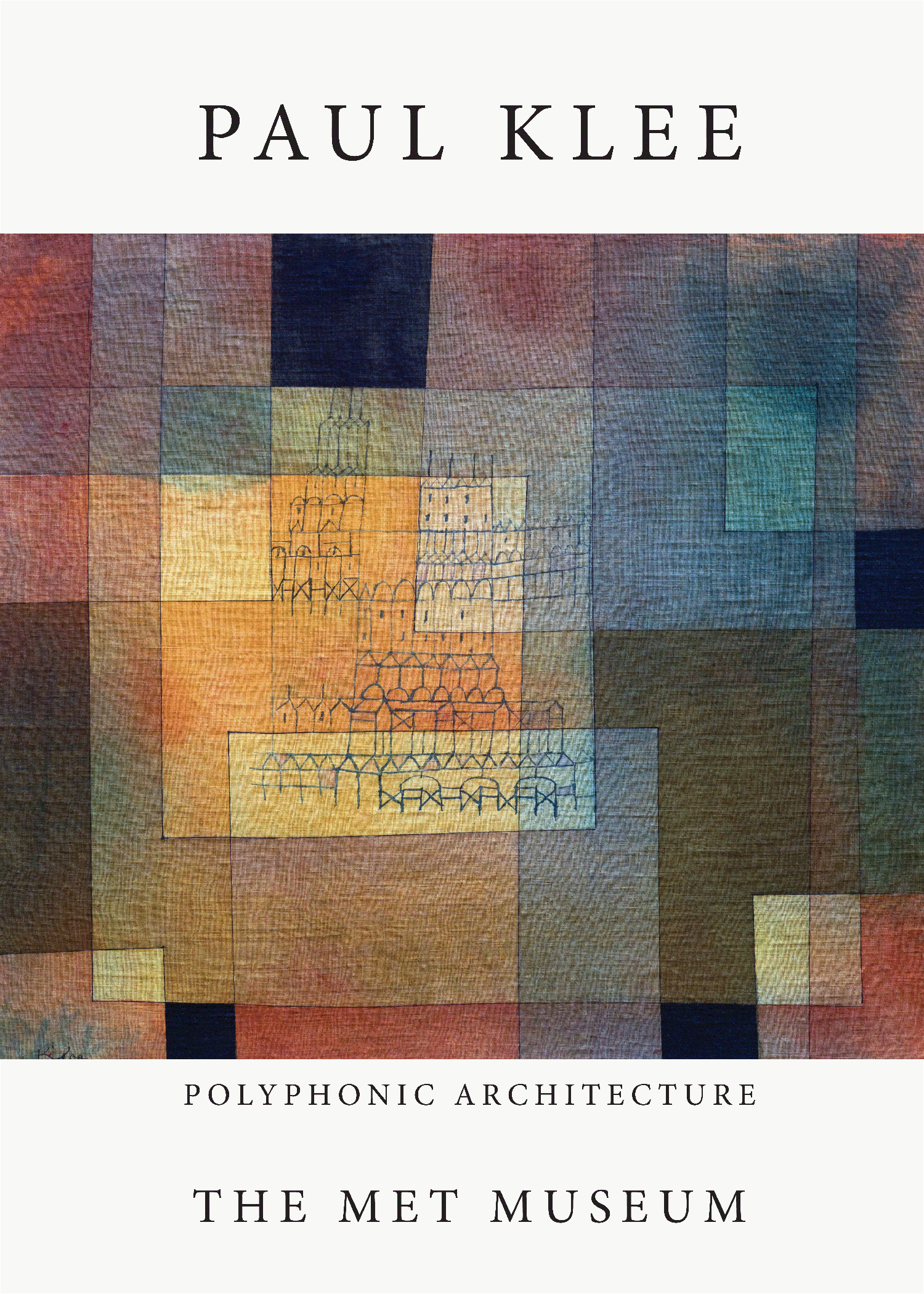 Paul Klee — Polyphonic Architecture | Bauhaus Abstract Print - 9ArtPrints