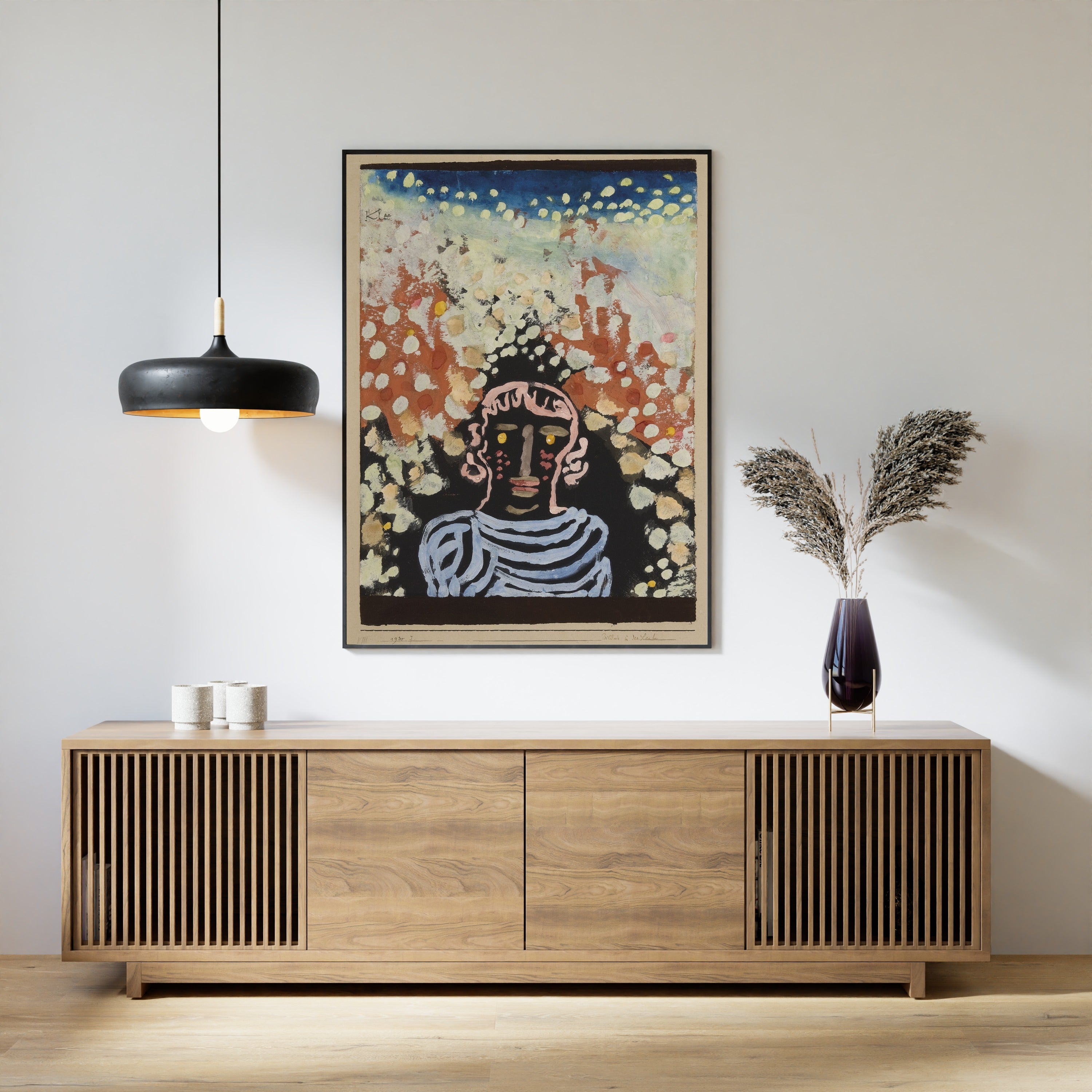 Paul Klee — Portrait in the Arbor (Bildnis in der Laube) | Bauhaus Fine Art Print - 9ArtPrints