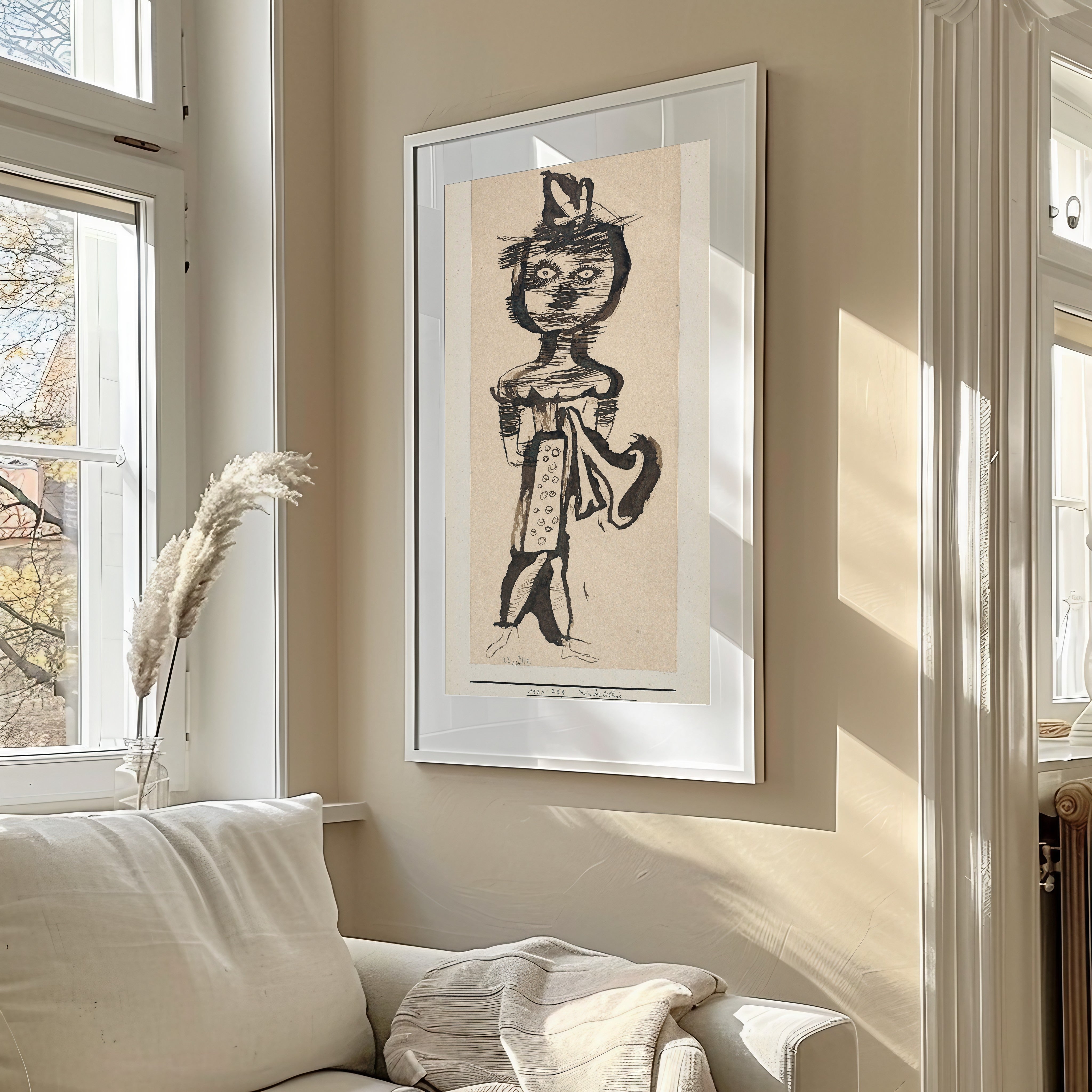 Paul Klee — Portrait of a Child (Kinderbildnis) | Bauhaus Fine Art Print - 9ArtPrints