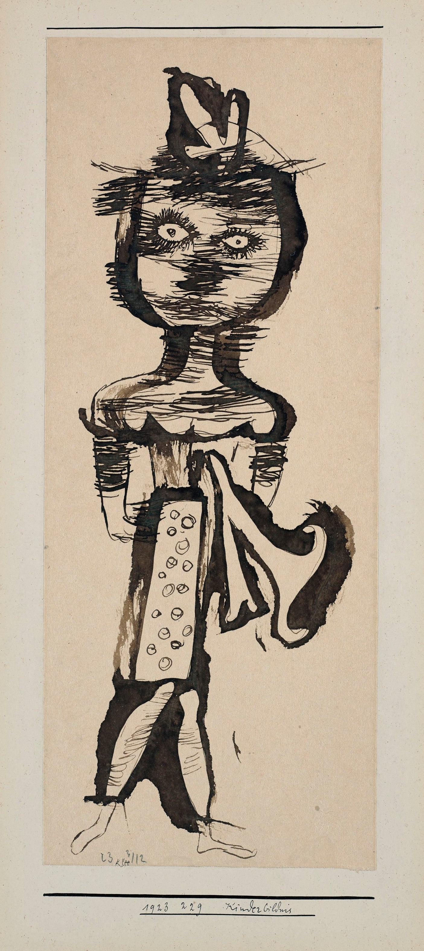 Paul Klee — Portrait of a Child (Kinderbildnis) | Bauhaus Fine Art Print - 9ArtPrints