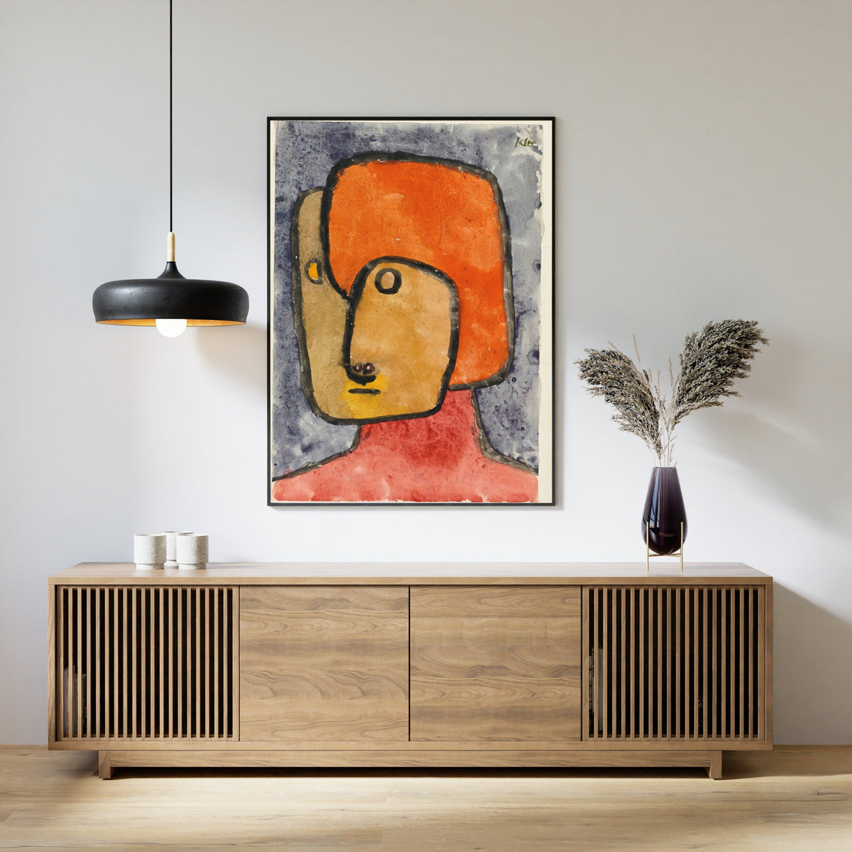 Paul Klee — Pretender (Prätendent) | Bauhaus Fine Art Print - 9ArtPrints