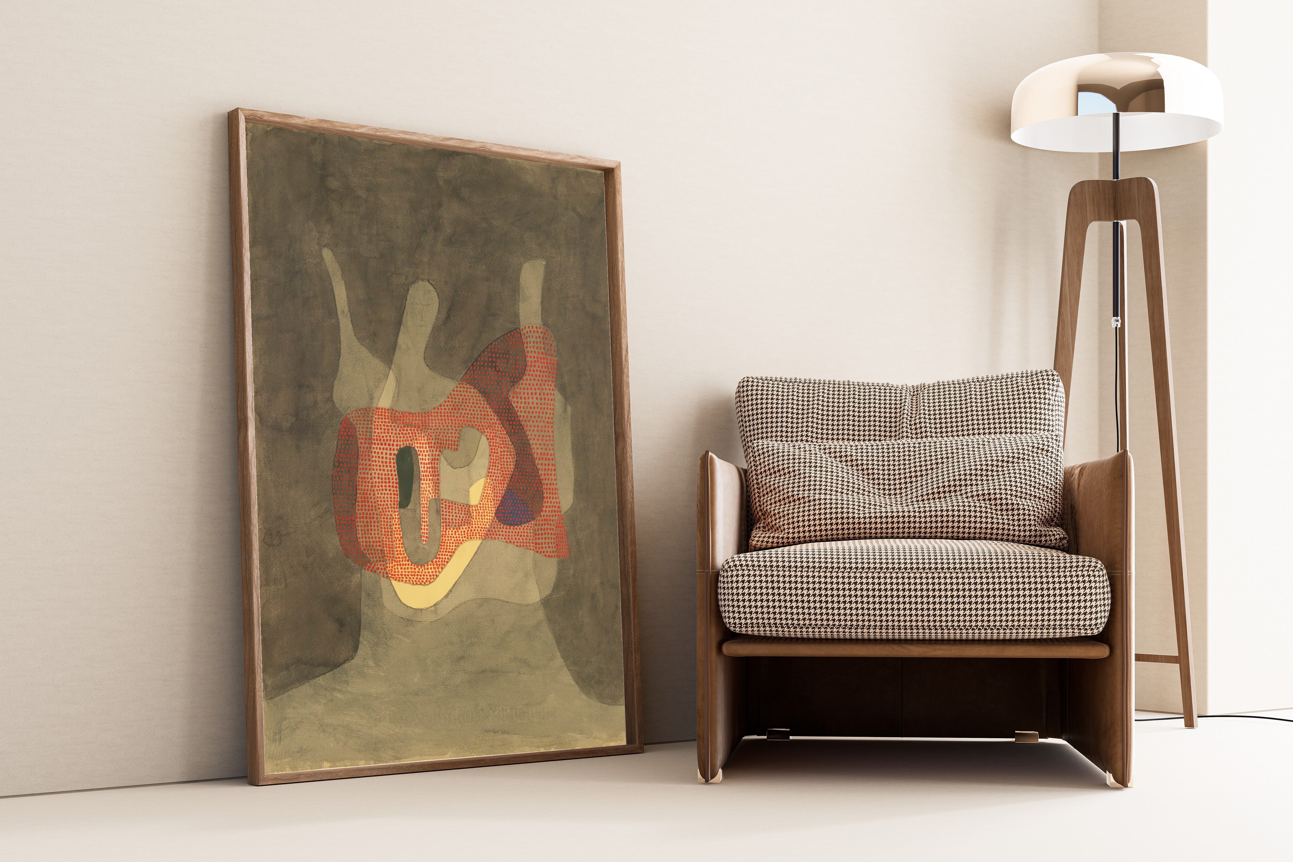 Paul Klee — Protectress | Bauhaus Fine Art Print - 9ArtPrints