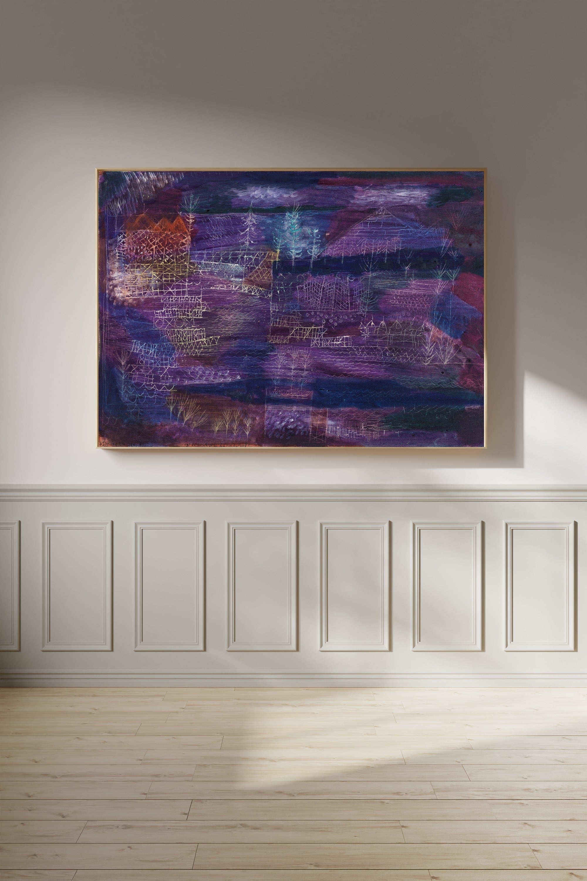 Paul Klee — River Landscape (Flusslandschaft) | Bauhaus Fine Art Print - 9ArtPrints