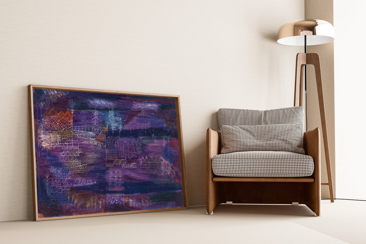 Paul Klee — River Landscape (Flusslandschaft) | Bauhaus Fine Art Print - 9ArtPrints