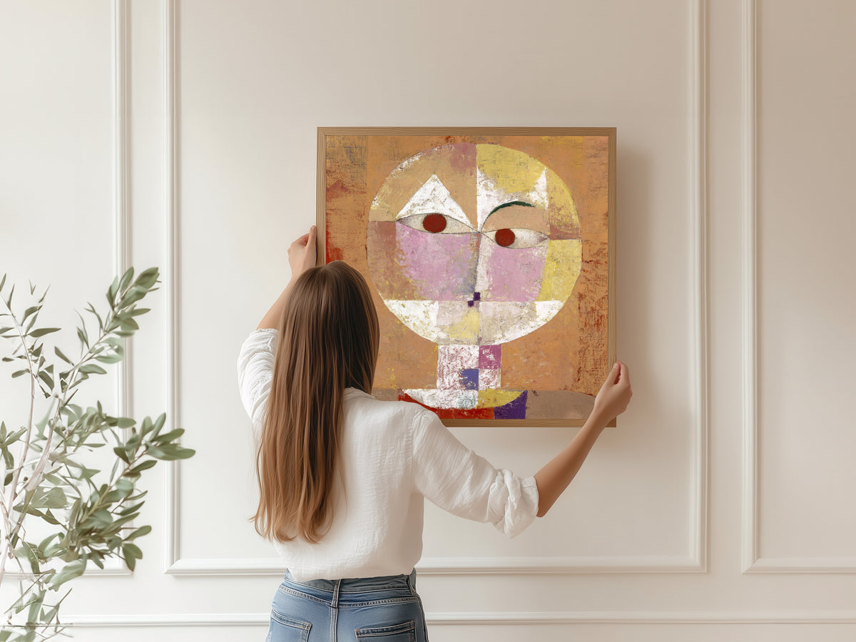 Paul Klee — Senecio (Baldgreis) | Bauhaus Fine Art Print - 9ArtPrints